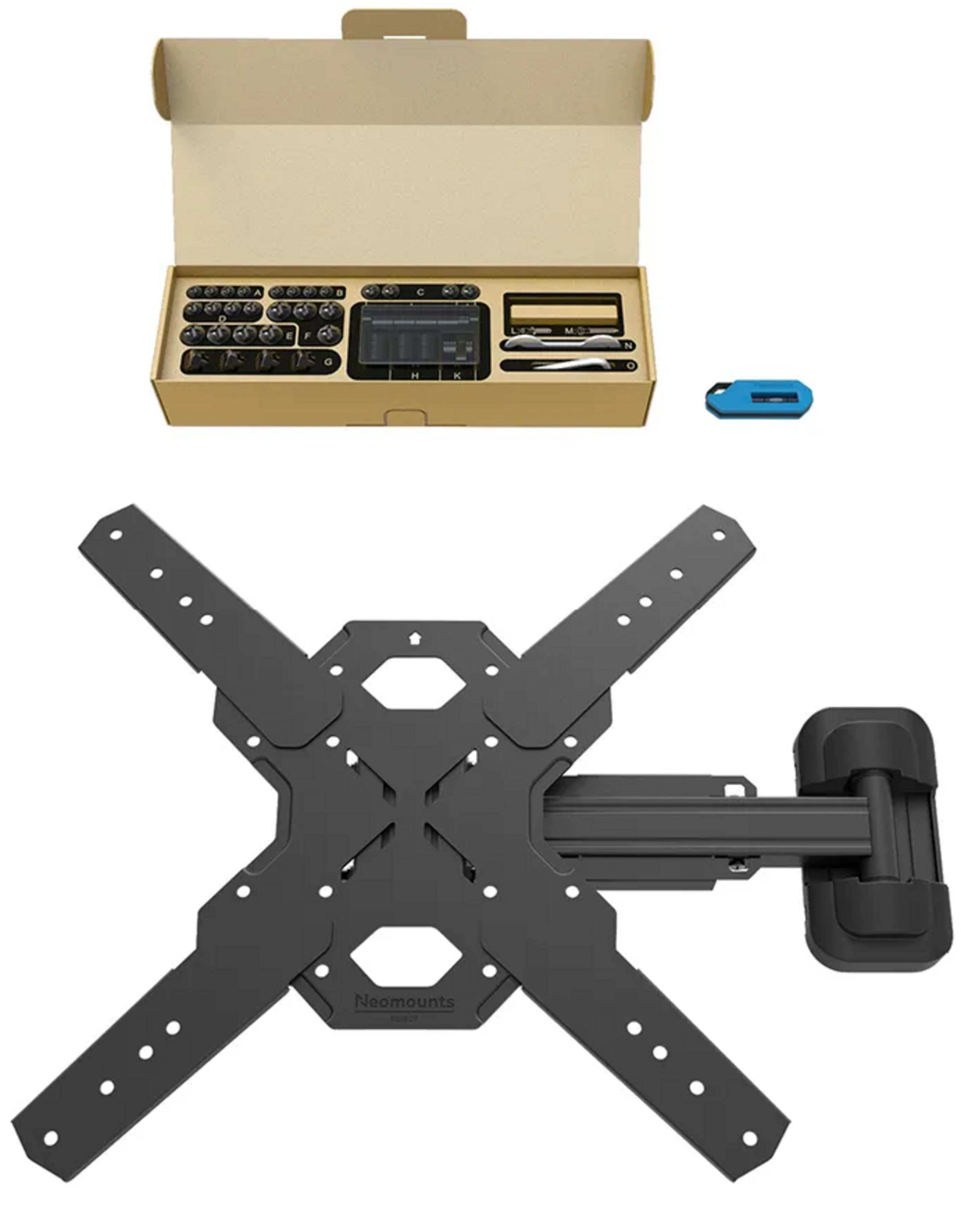 Neomounts LEVEL-850 Full-Motion Wall Mnt