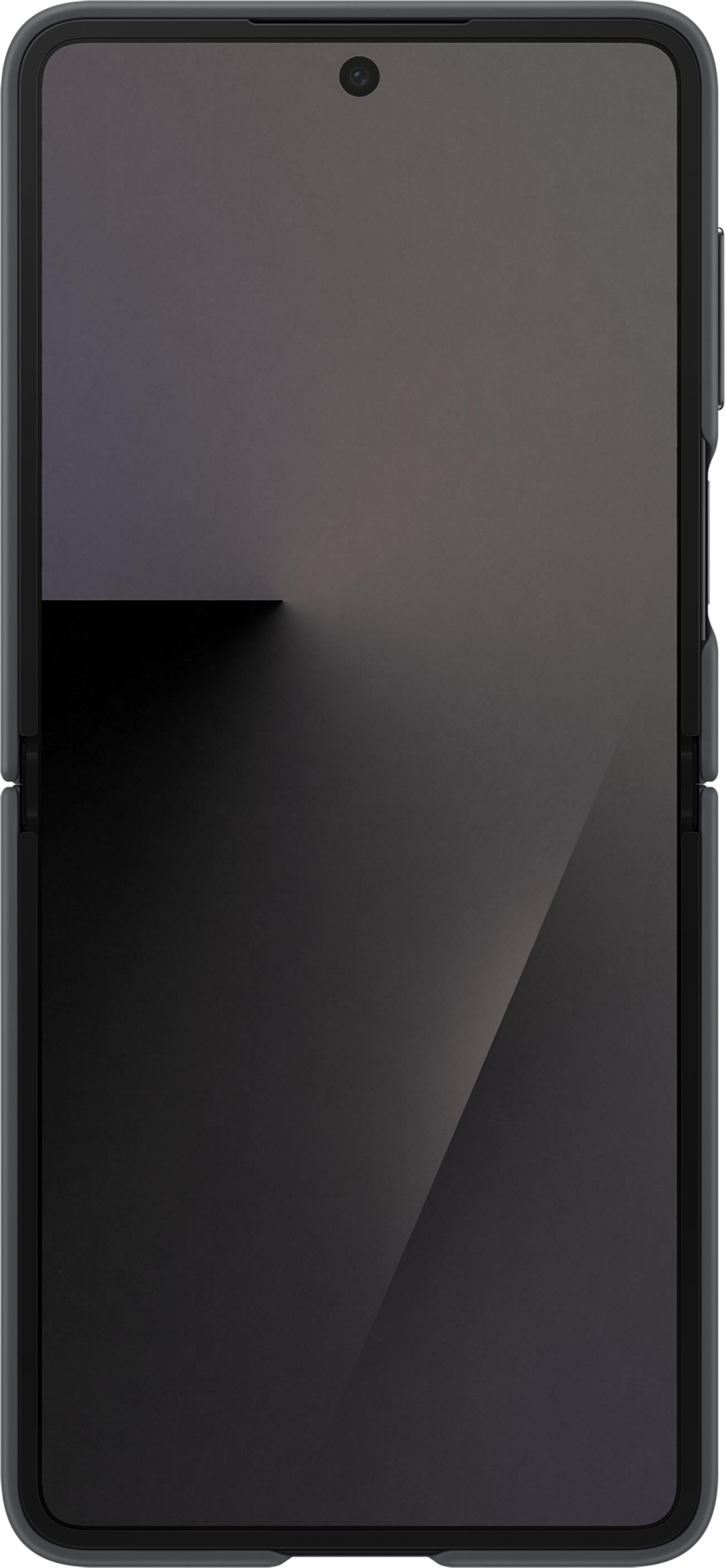 Samsung Z Flip7 Silicone Ring Case Black