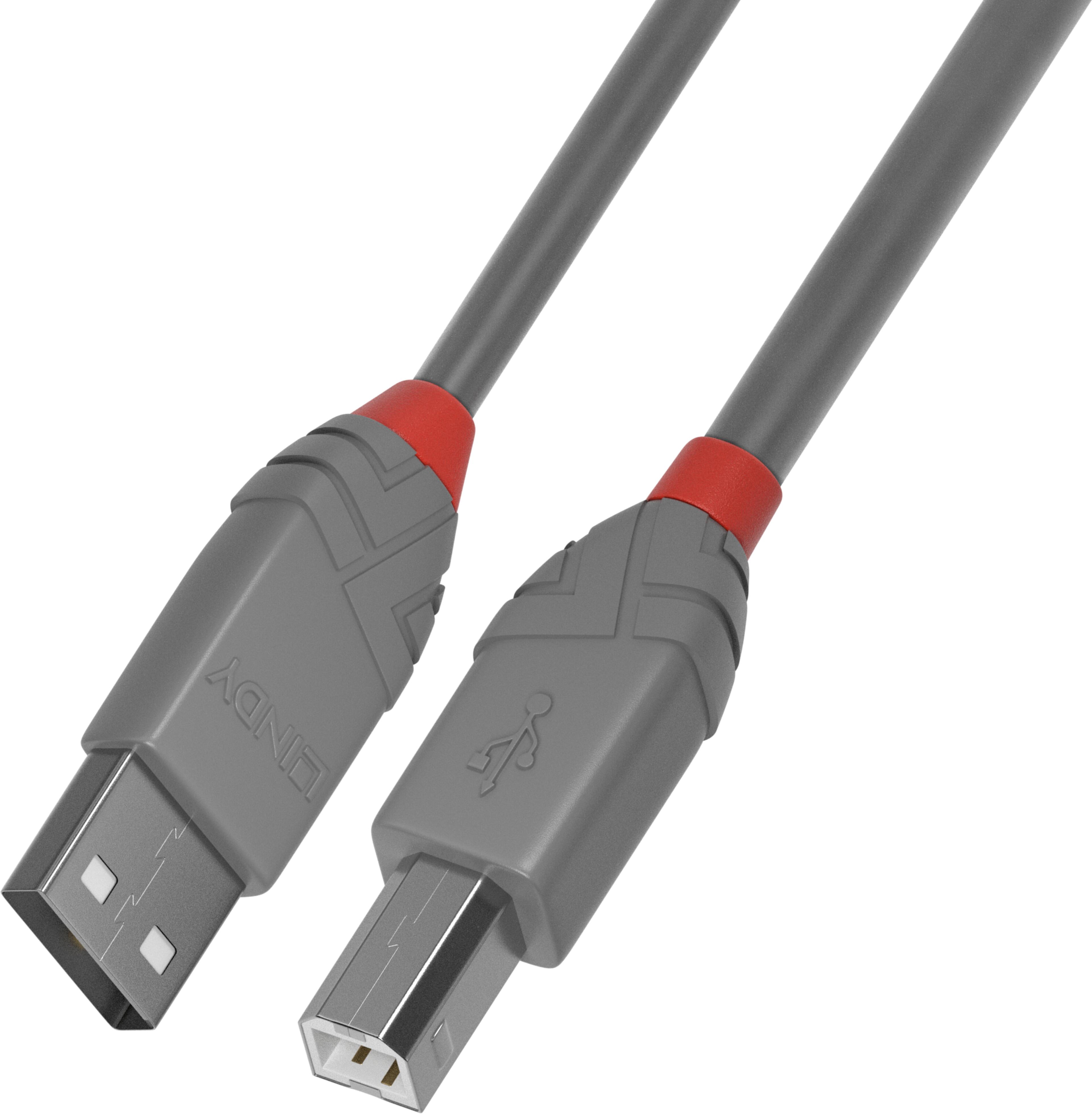 LINDY USB-A to USB-B Cable 5m