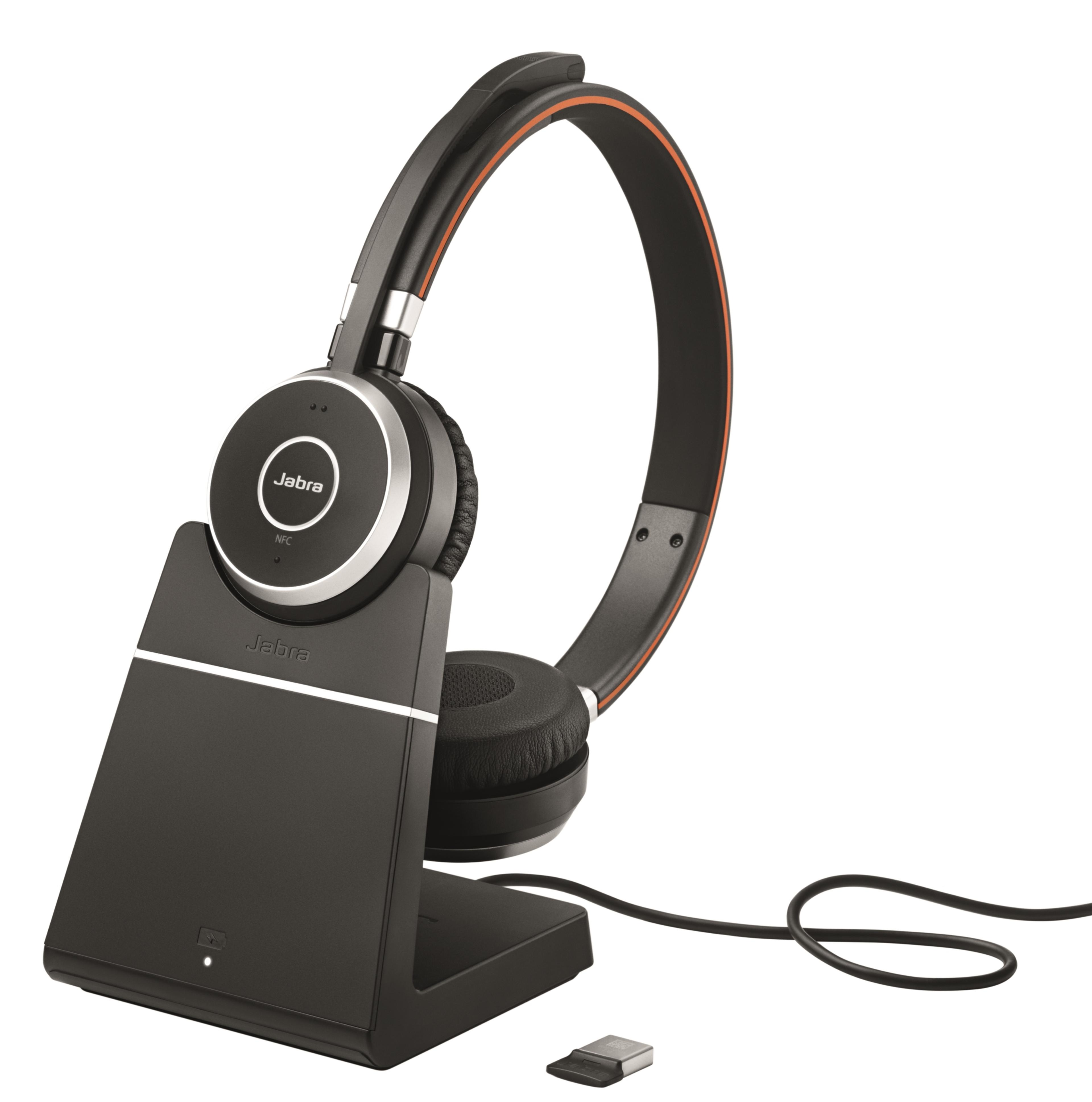 Jabra Evolve 65 SE UC Duo Stand Headset