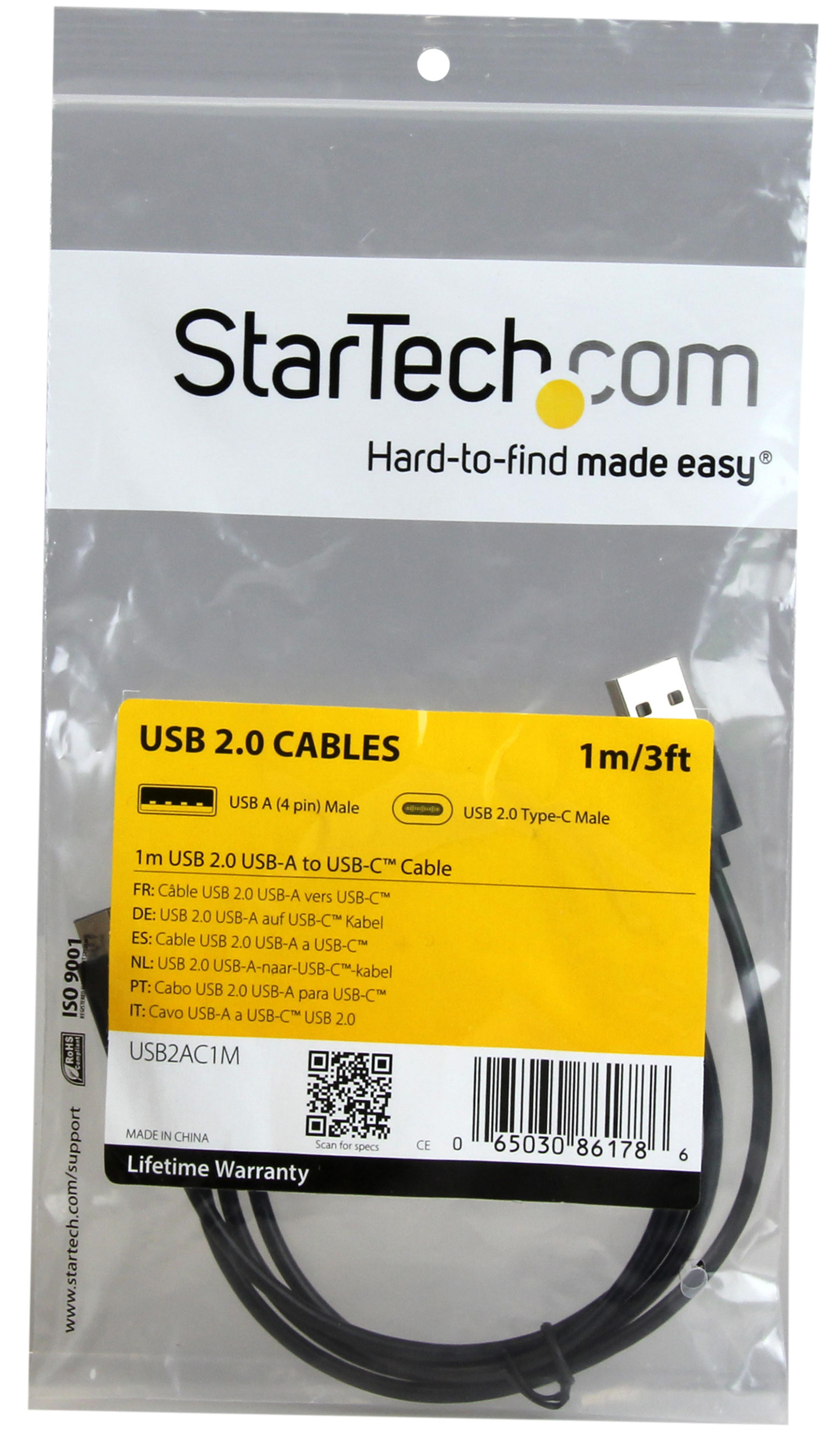 StarTech USB Type-C - A Cable 1m