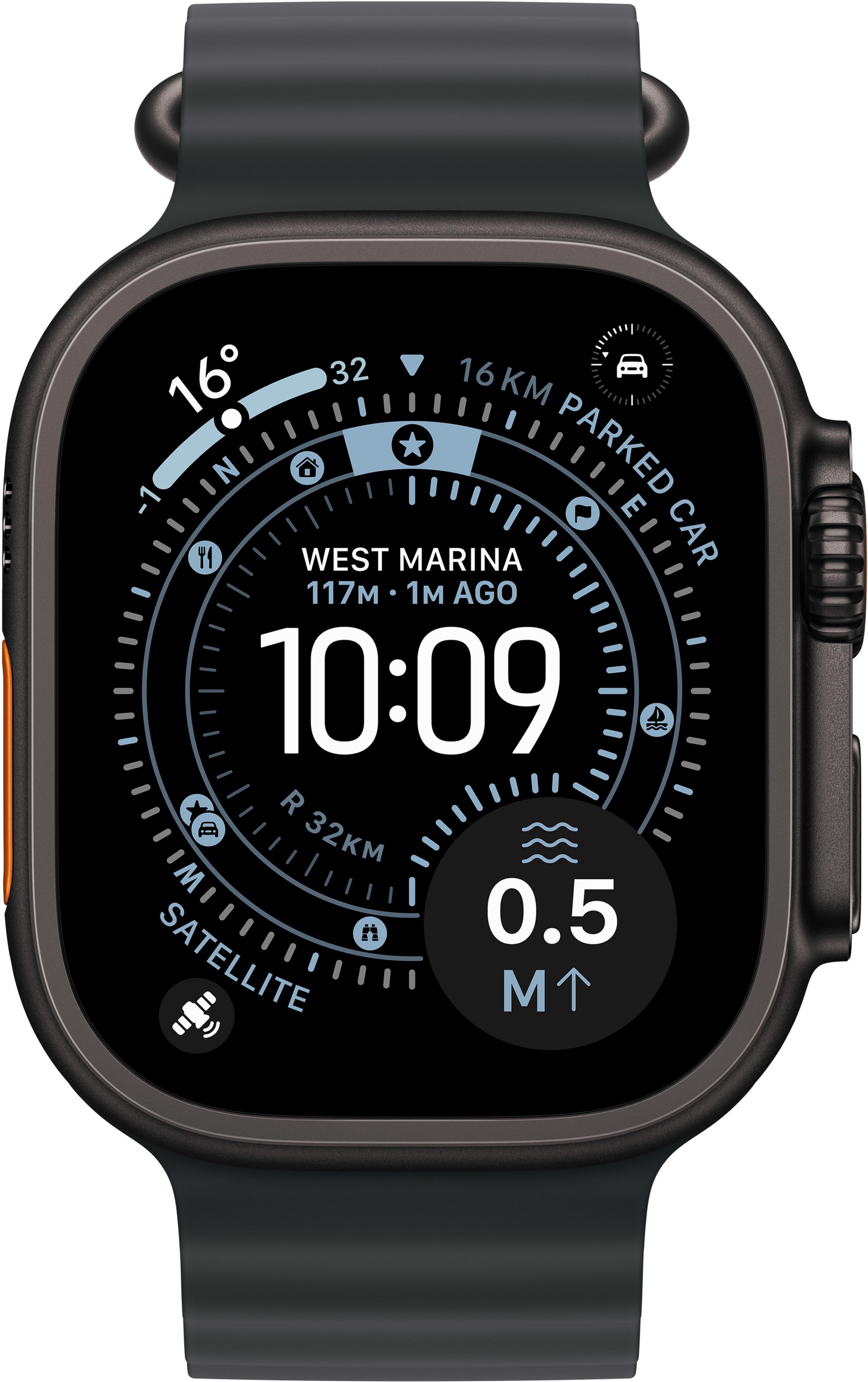 Apple Watch Ultra 3 5G 49mm titane ardoi