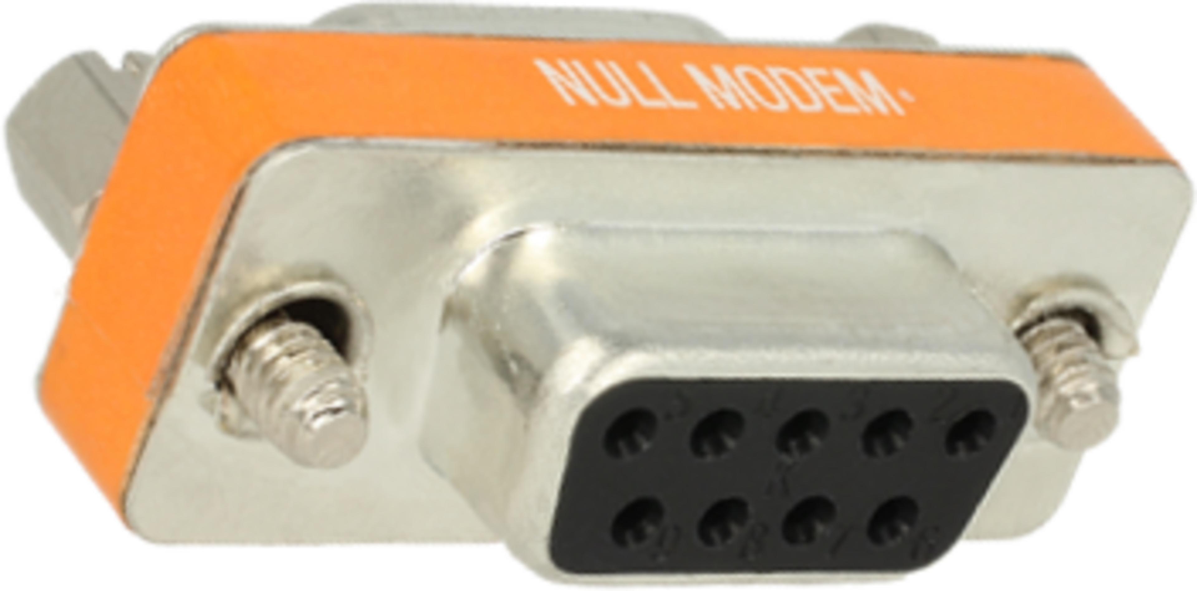 Changeur genre modem nul DB9 f.-DB9 f.