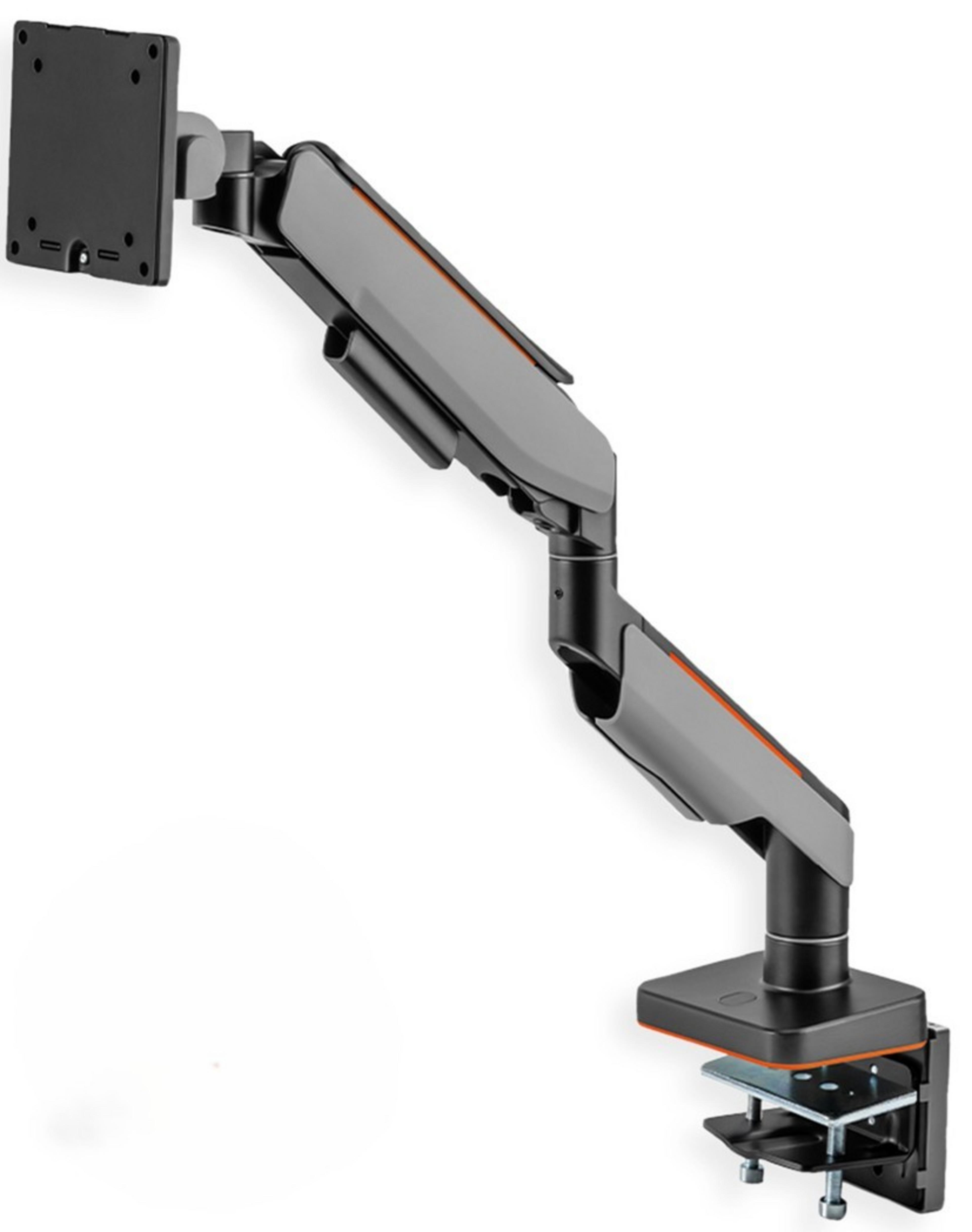 ROLINE LCD Monitor Arm w/ Clamp Black