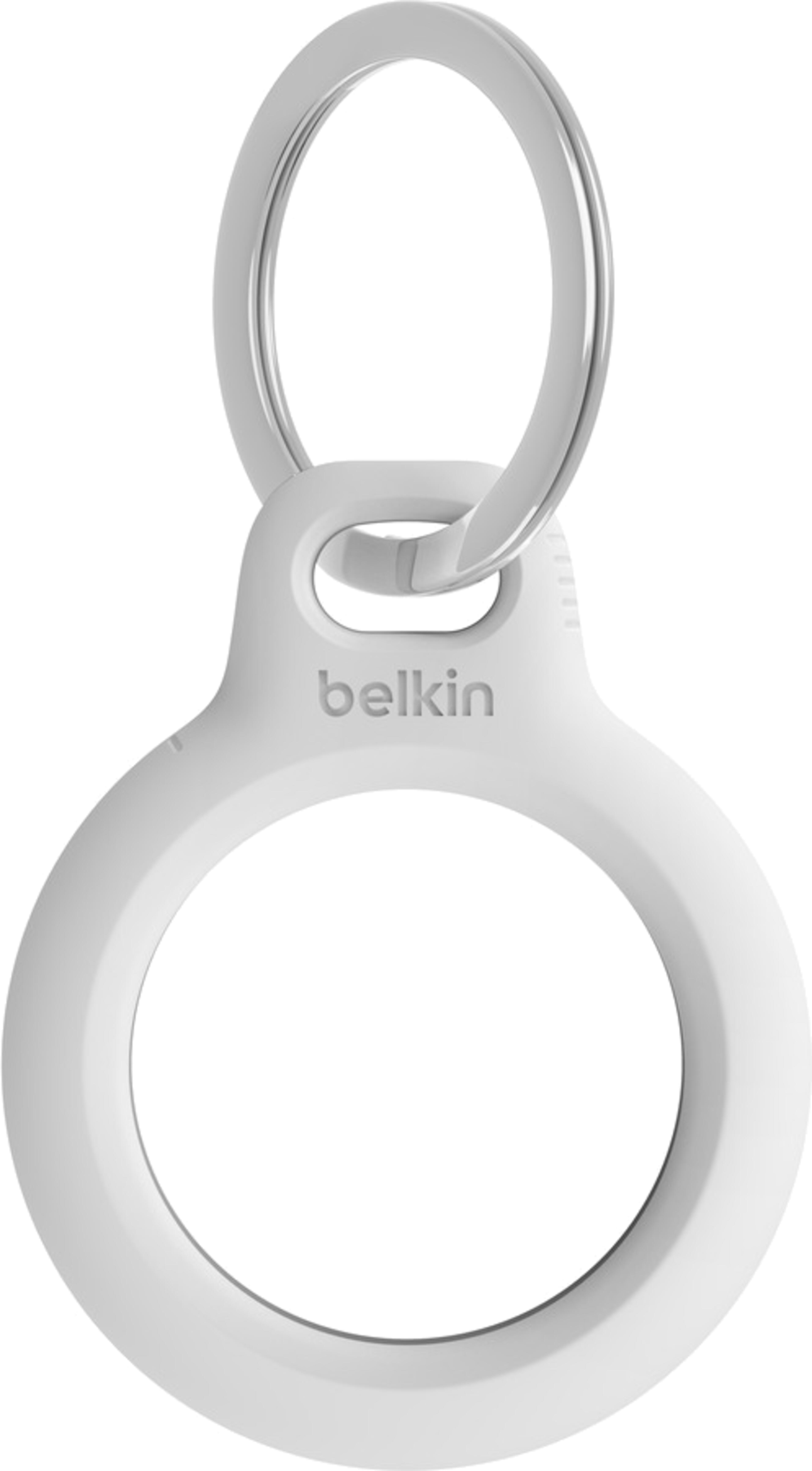Belkin AirTag Key Ring White