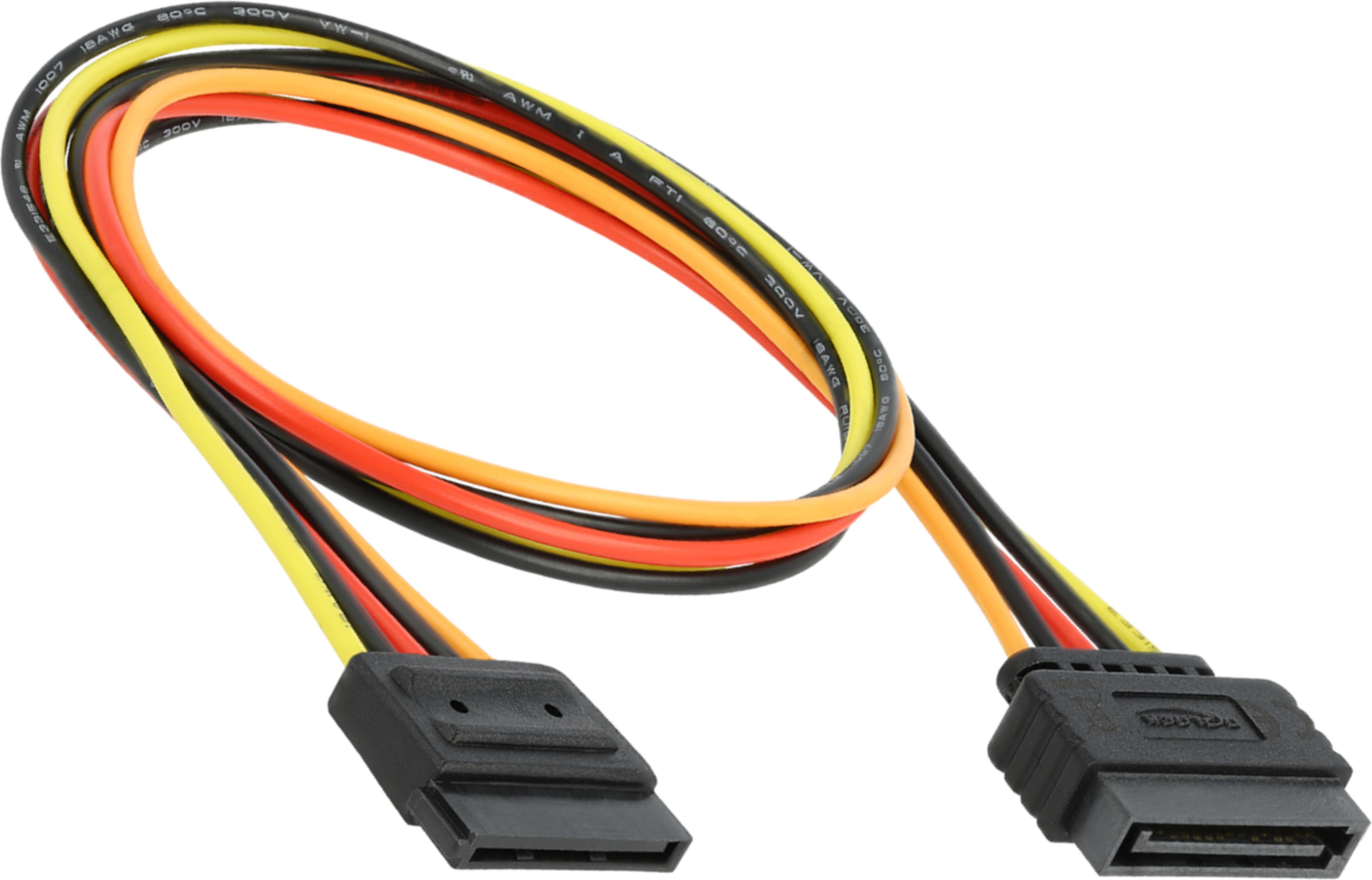 Extension SATA 15-pin/m-f Internal 0.5m