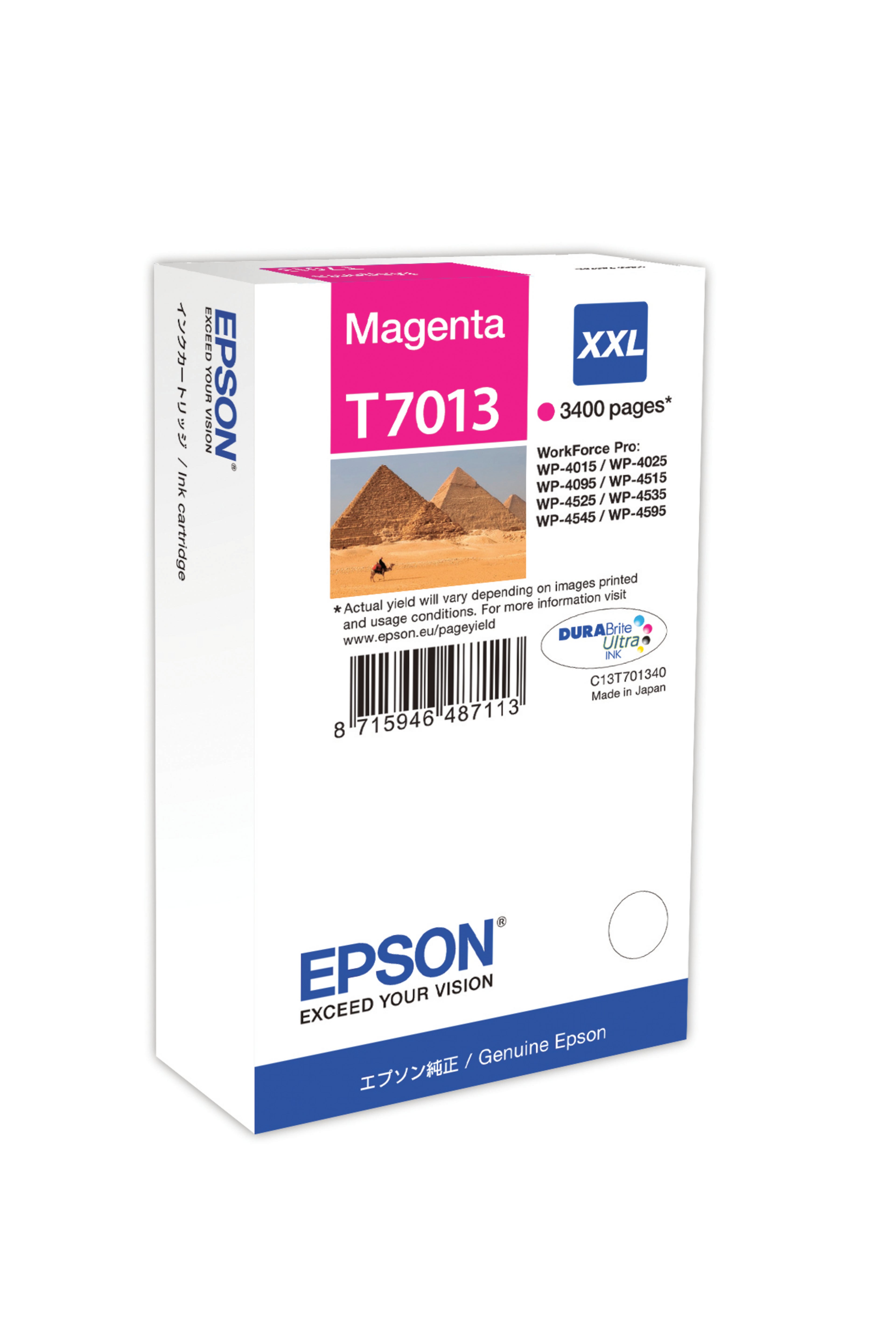 Inchiostro Epson T7013 magenta