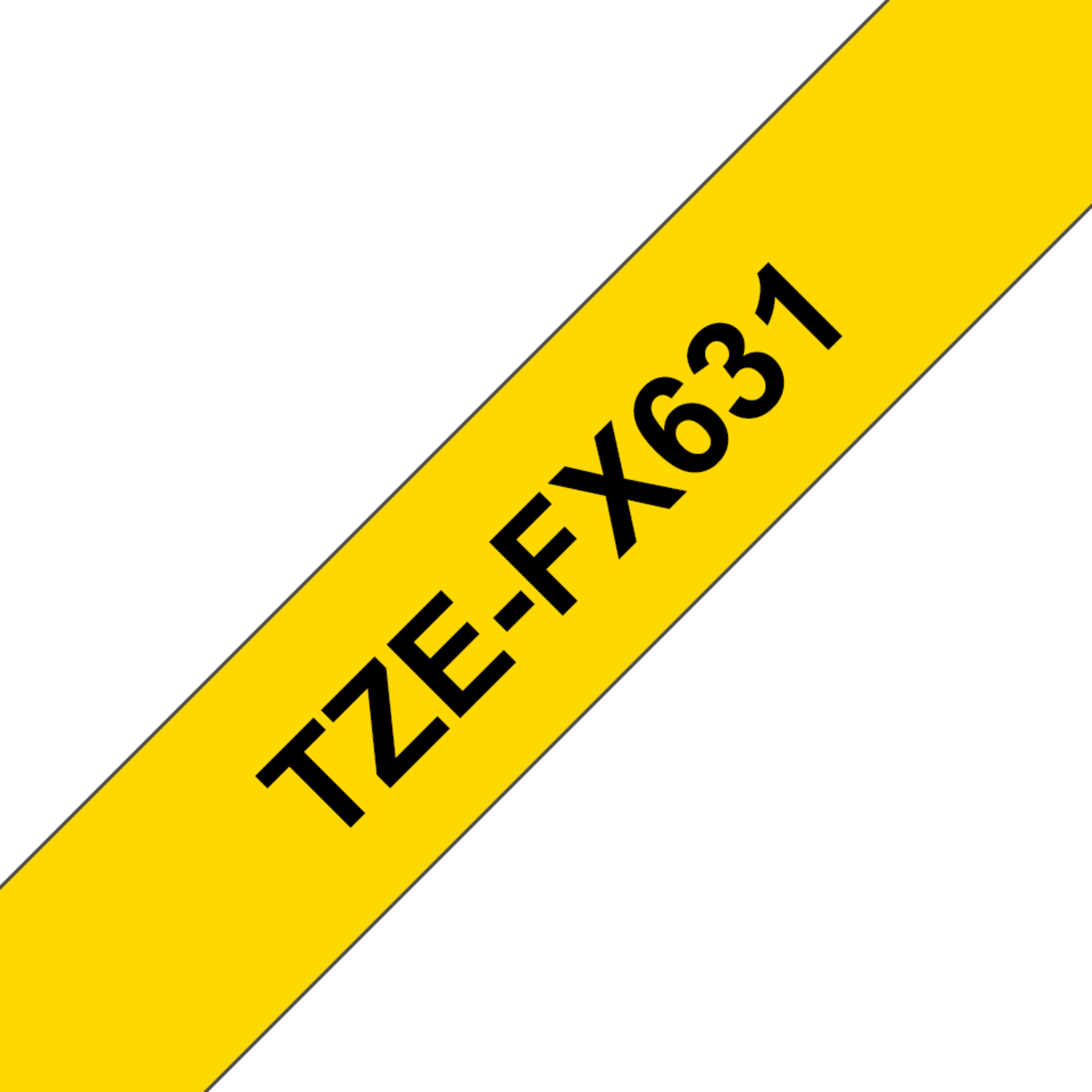 Brother TZE-FX631 12mmx8m Label Tape