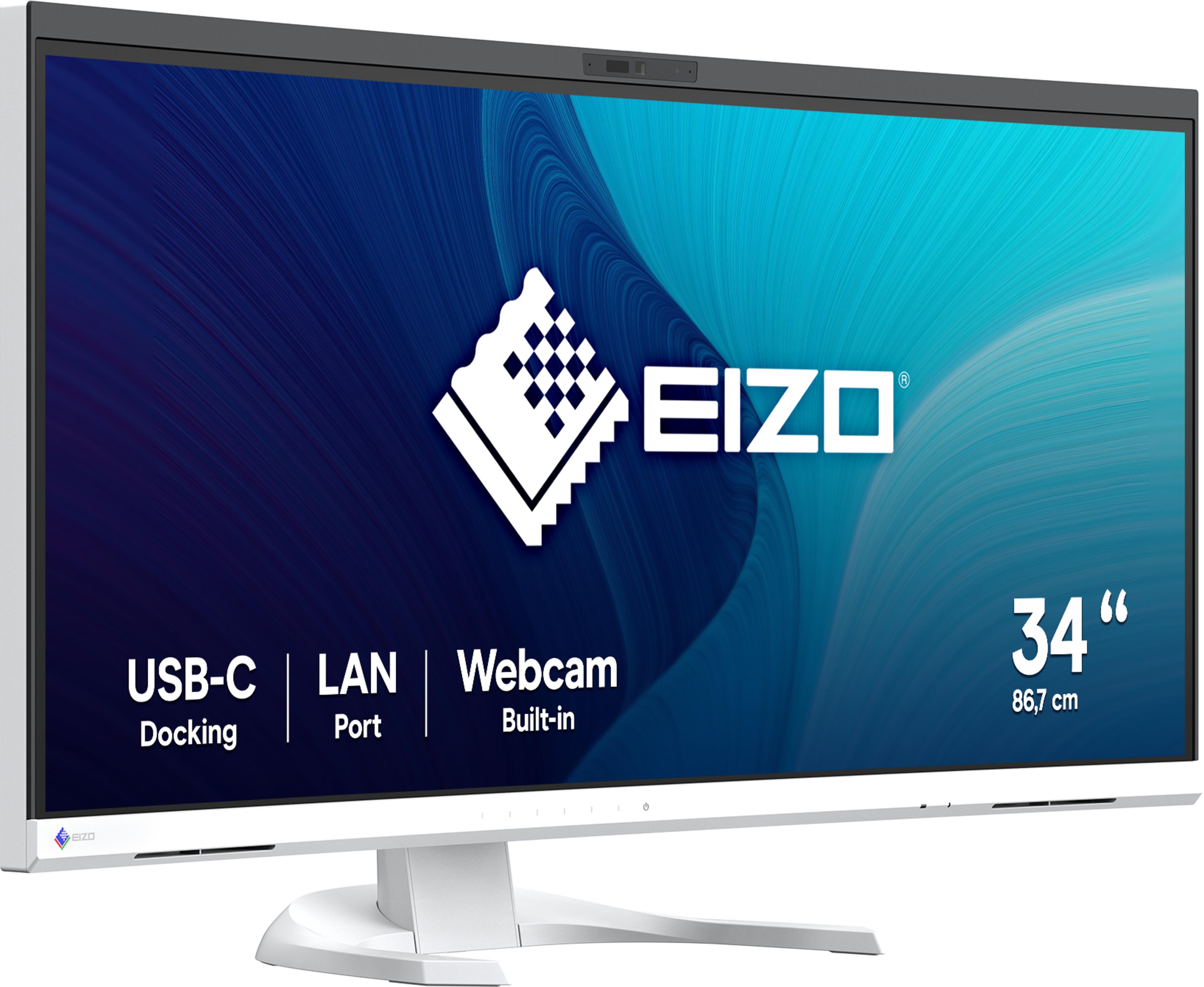 EIZO EV3450XC Curved Monitor weiß