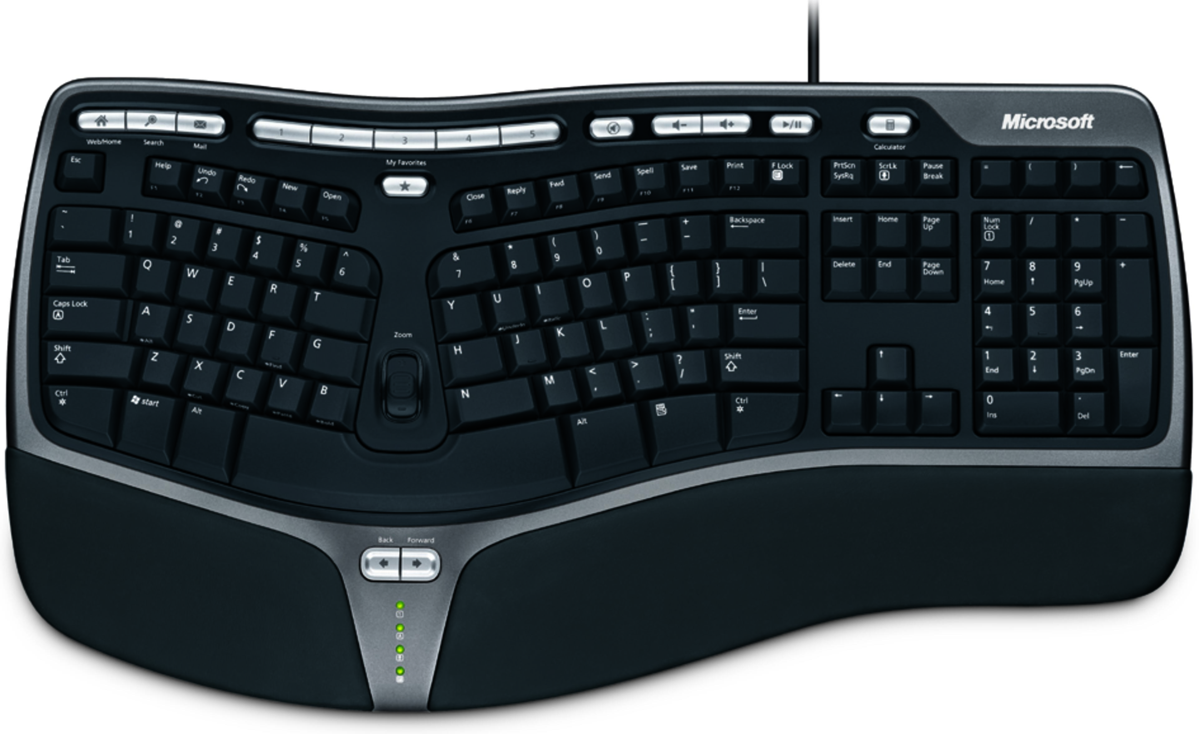 Buy Microsoft Natural 4000 Ergo. Keyboard (B2M-00001)