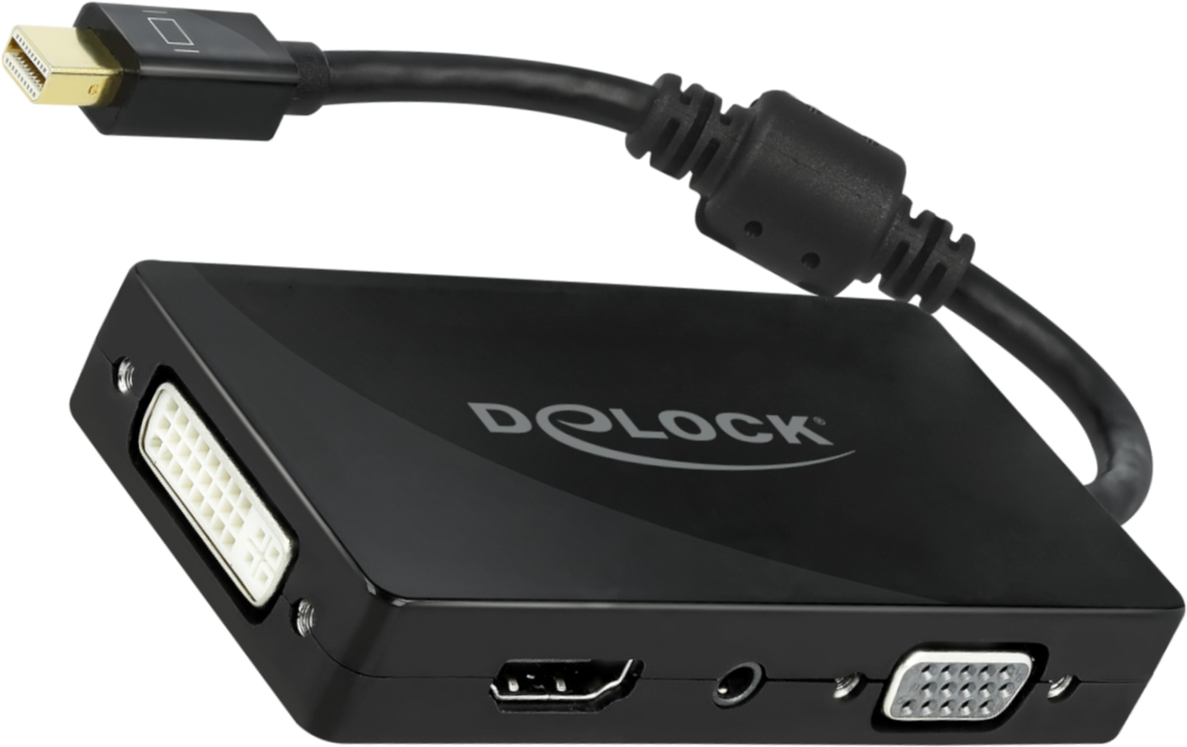 Adattatore mini DP - HDMI/DVI-D/VGA