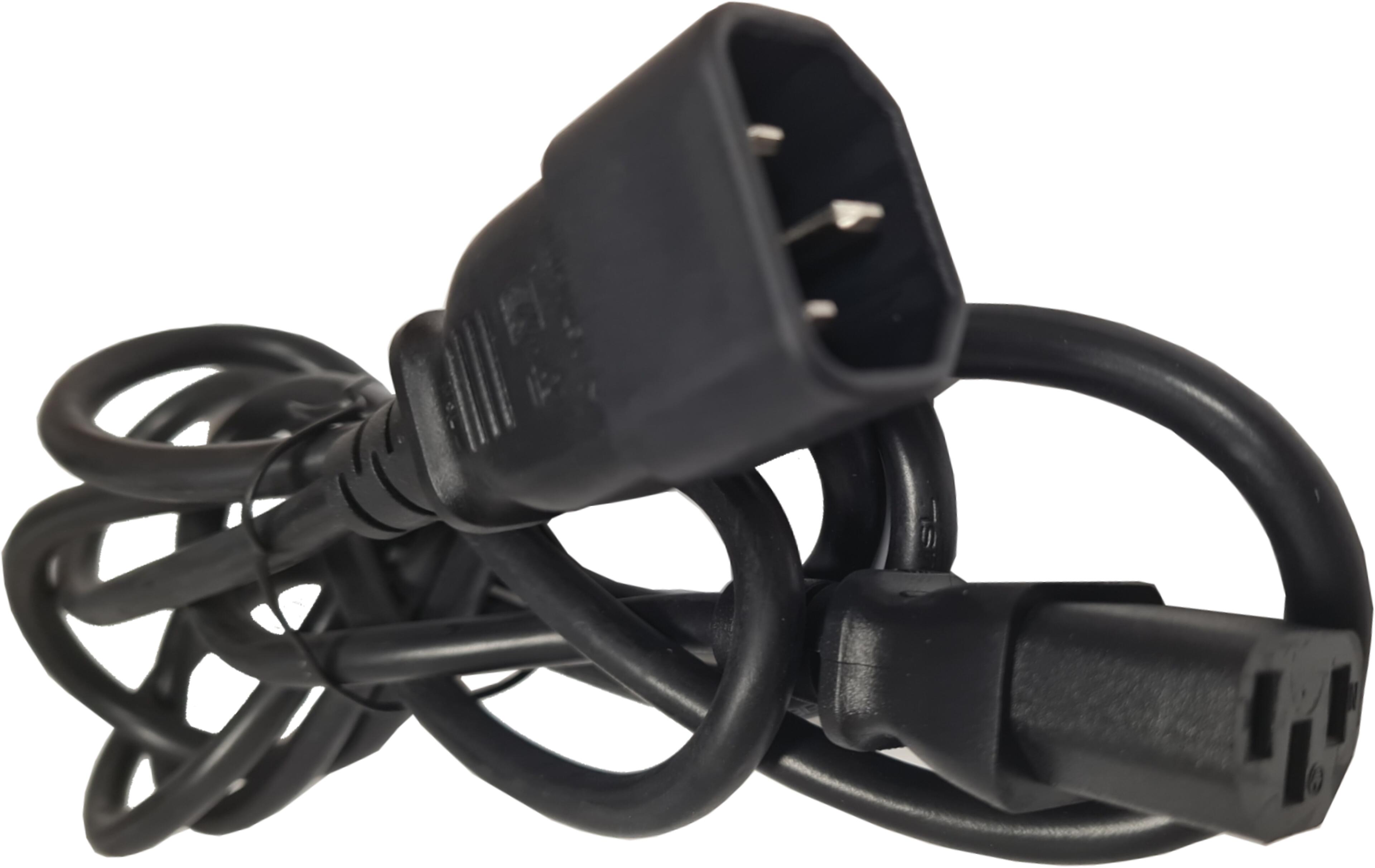 Power Cable C13 - C14 3m Black