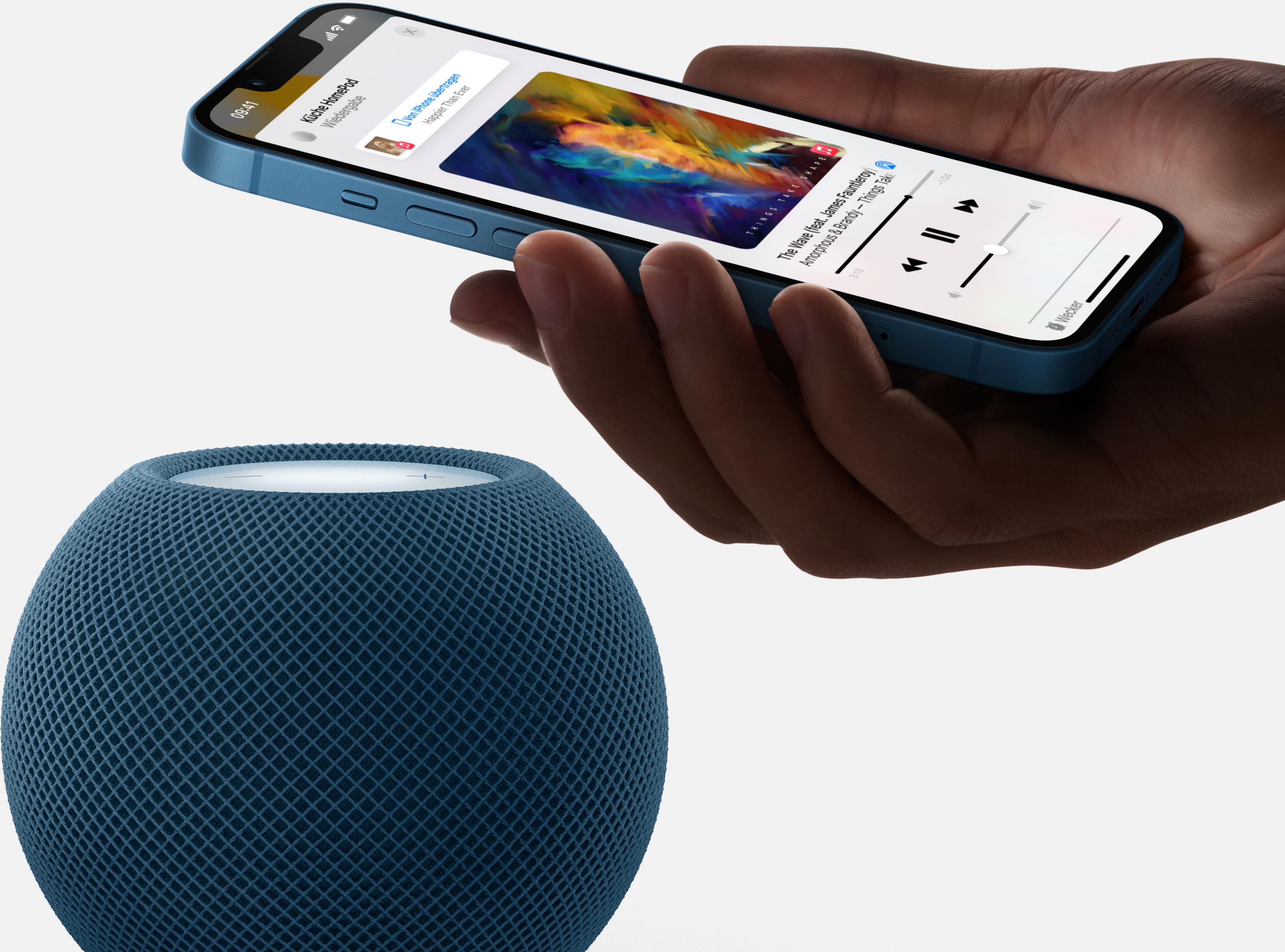 Apple HomePod mini, minuit