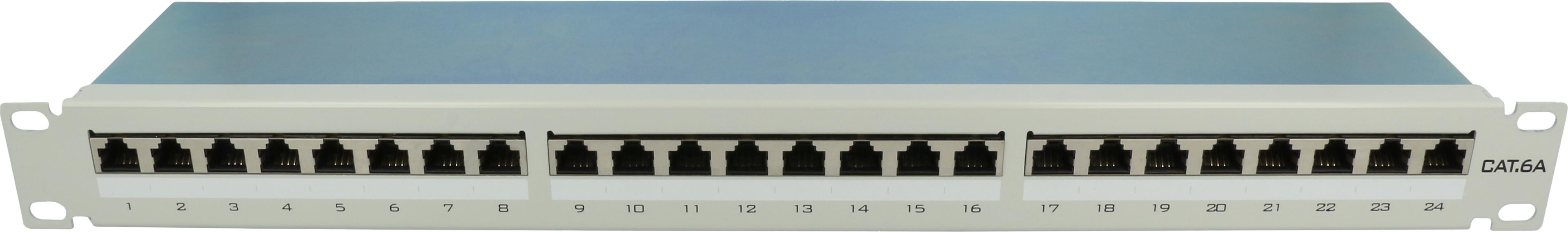 Patch Panel RJ45 24-port LSA+ Cat6a