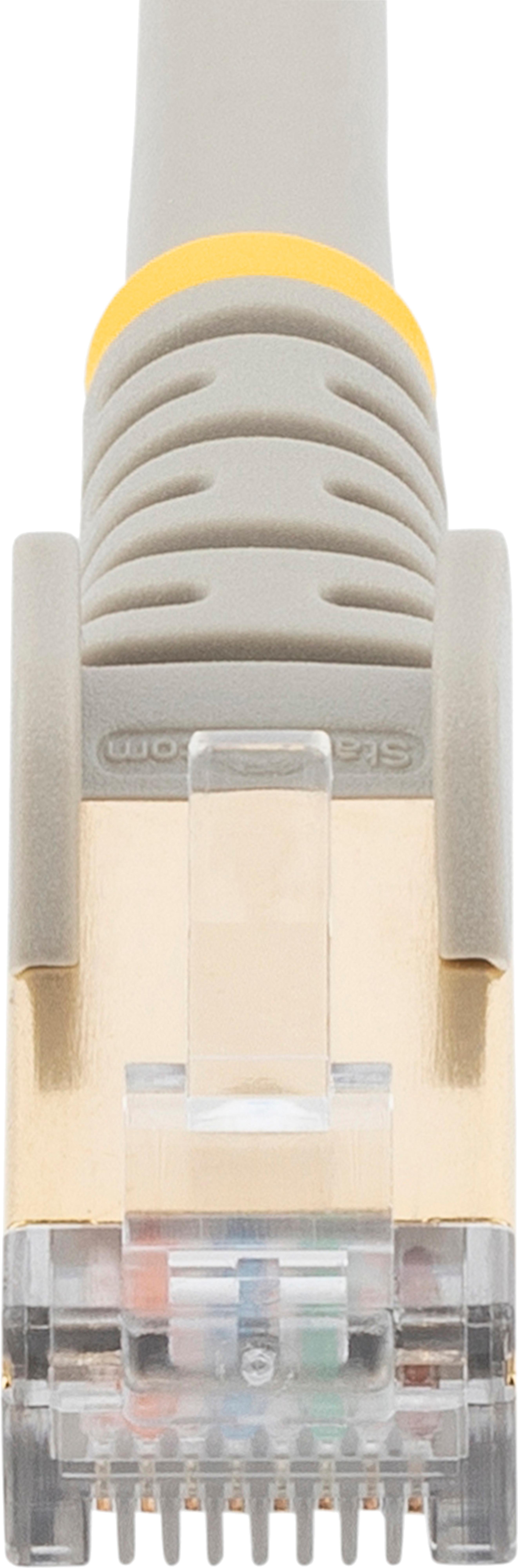 Patch Cable RJ45 F/FTP Cat6a 1.5m Grey