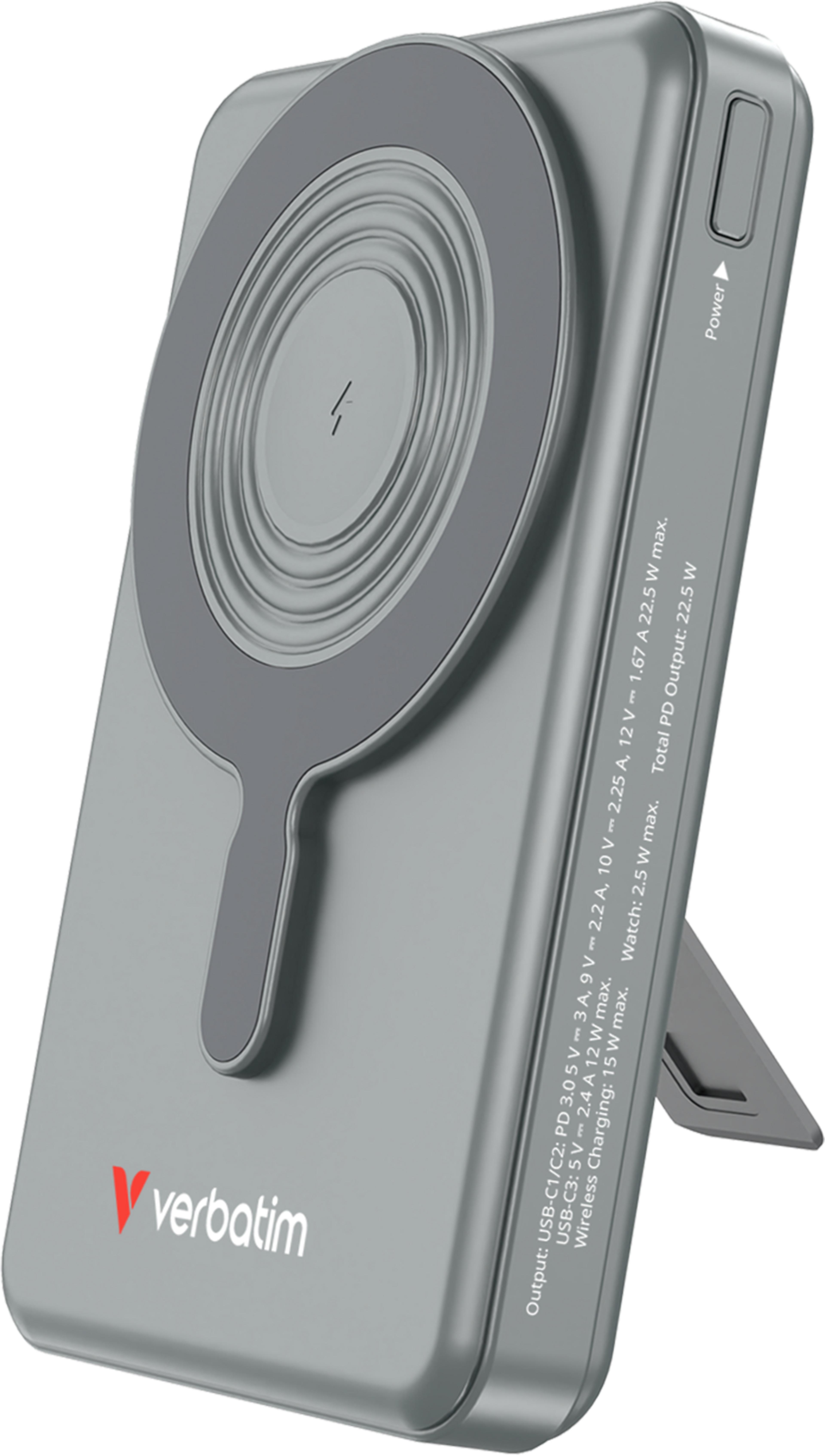 Verbatim Qi 10,000mAh 3xUSB-C Powerbank