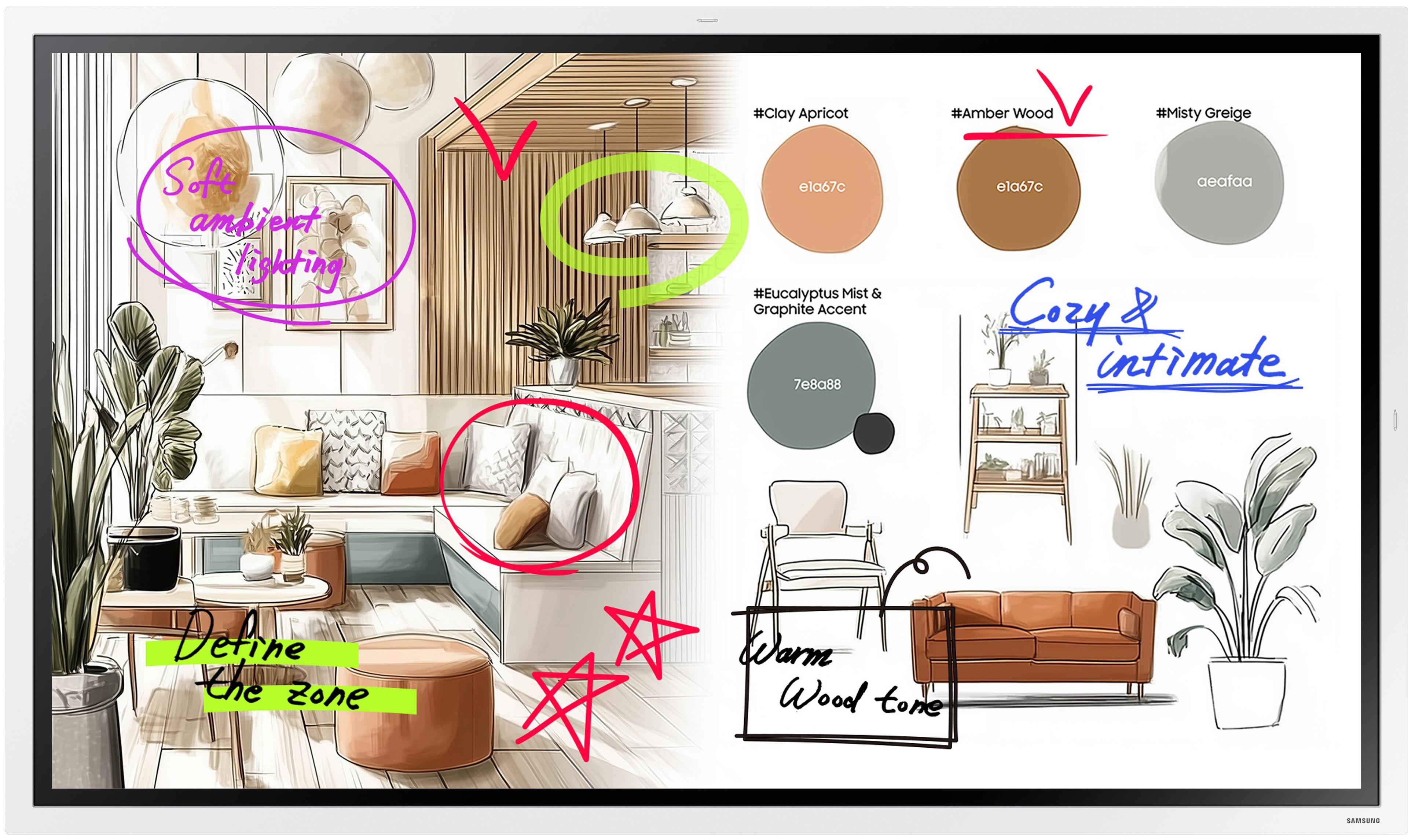 Samsung FLIP WM65FX Digital Flipchart