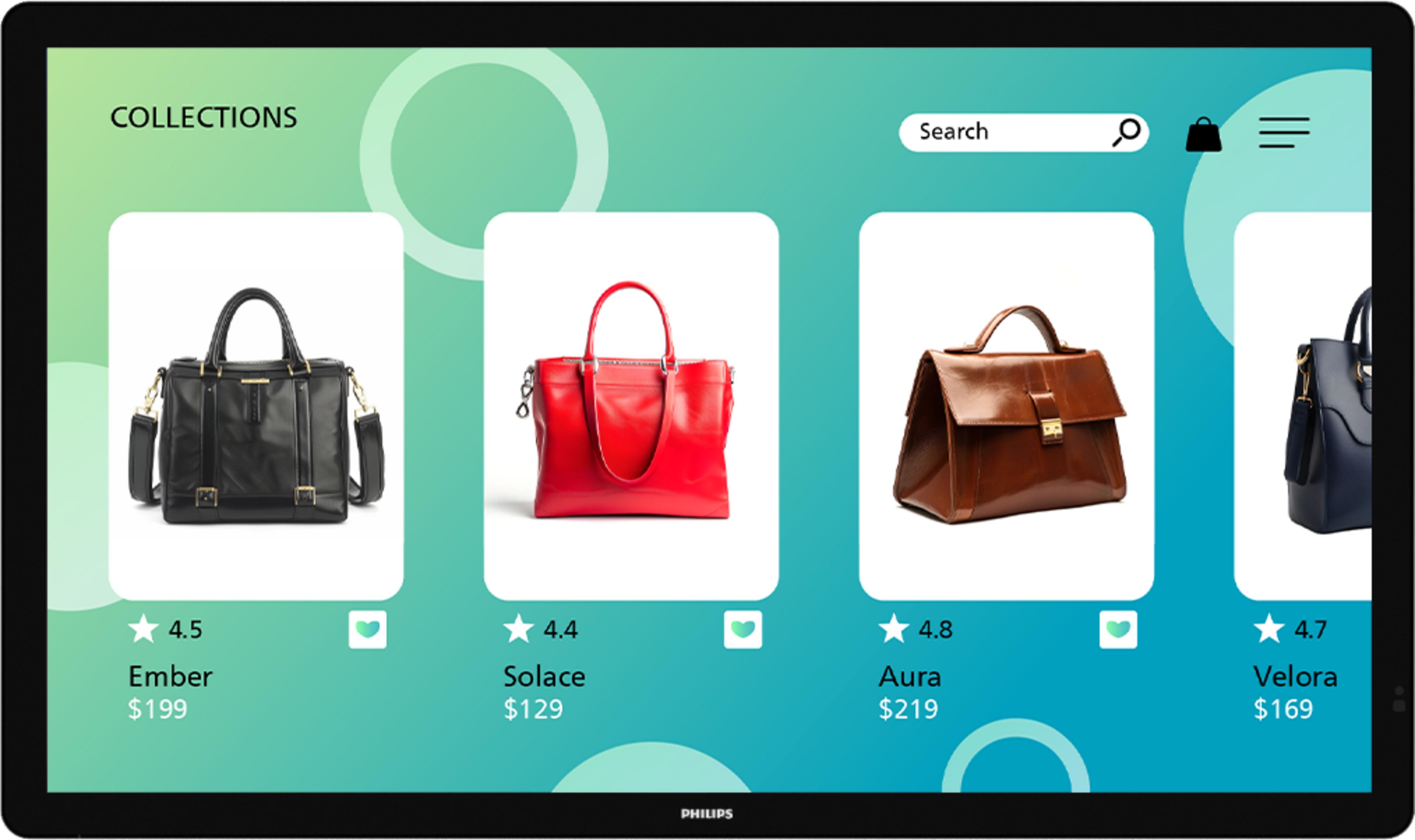 Philips 32BDL3751T Touch Display