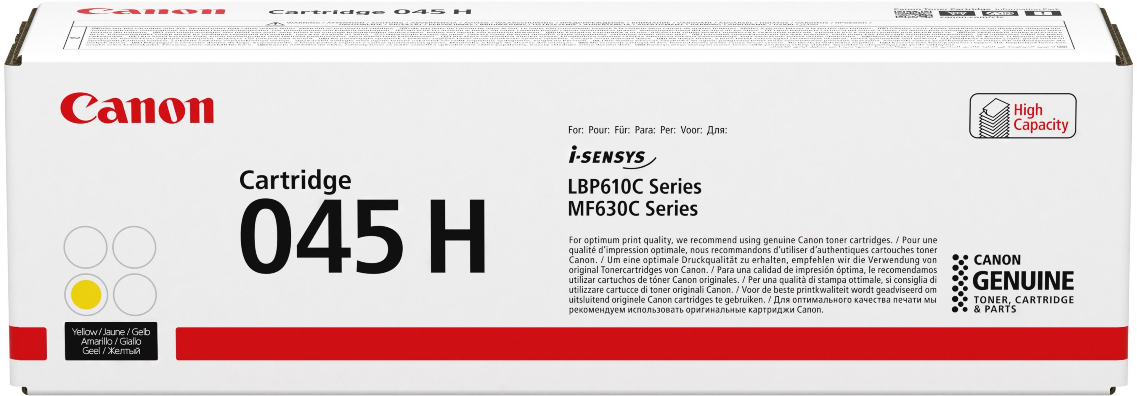 Canon 045 H Toner Yellow