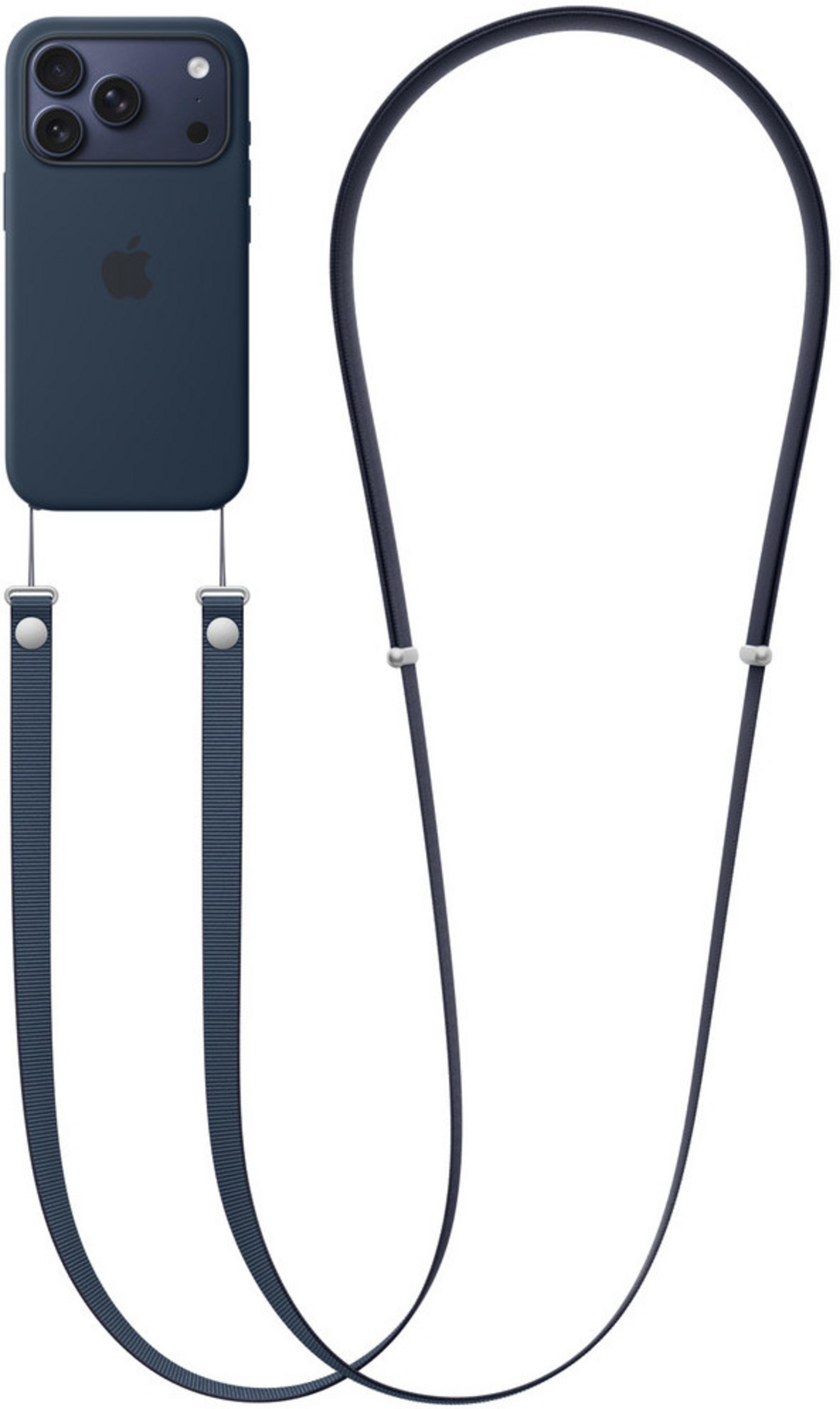 Apple Crossbody Band blau