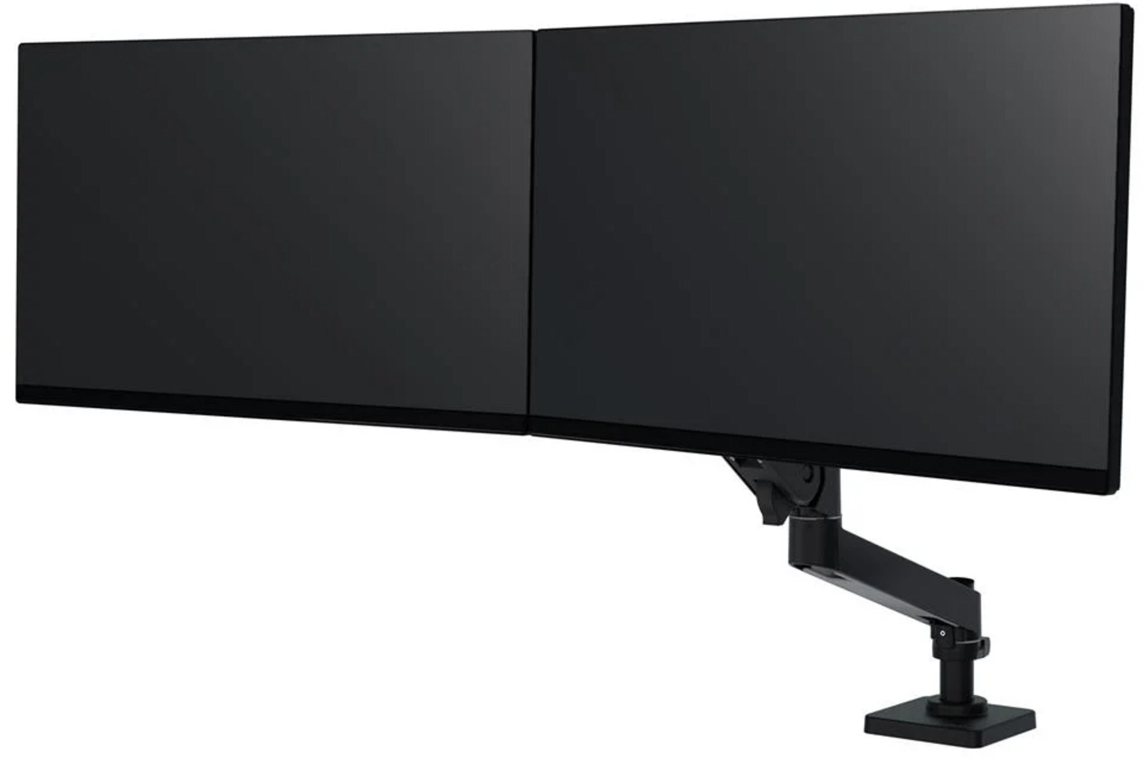 Ergotron LX Pro Direct Dual Desk Arm Blk