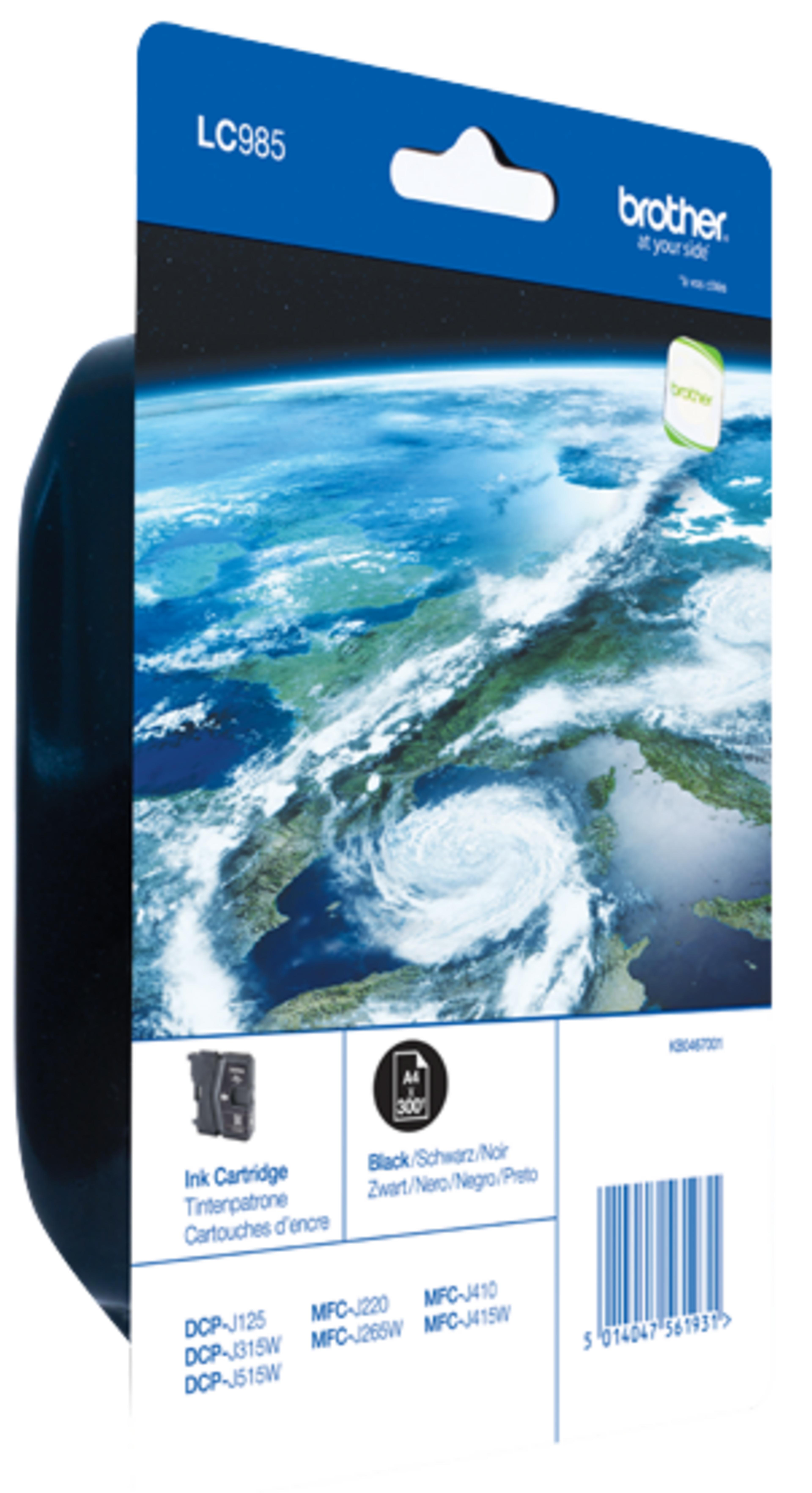 Tinteiro Brother LC-985BK preto