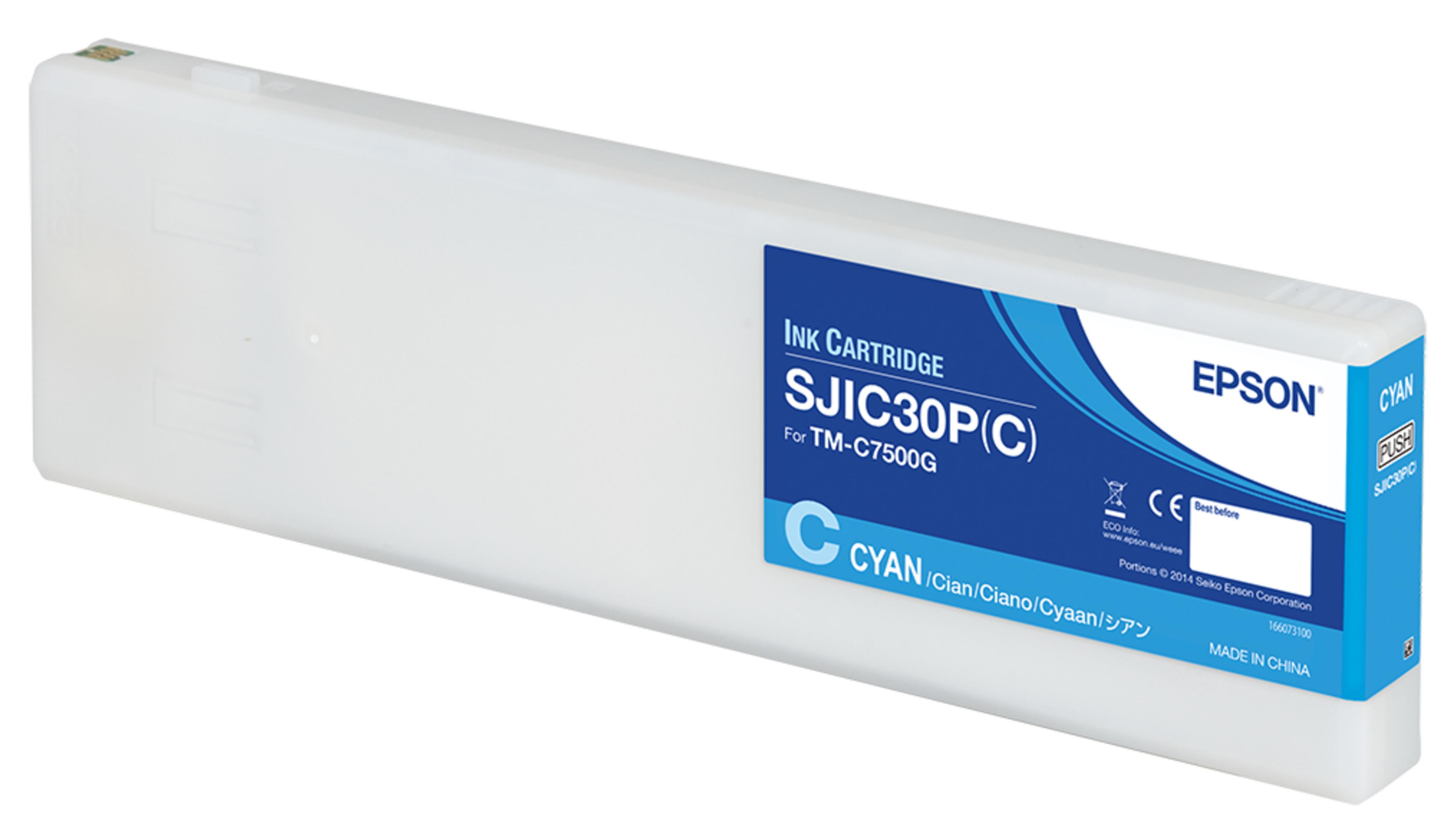 Epson SJIC30P(C) - Tinta cian