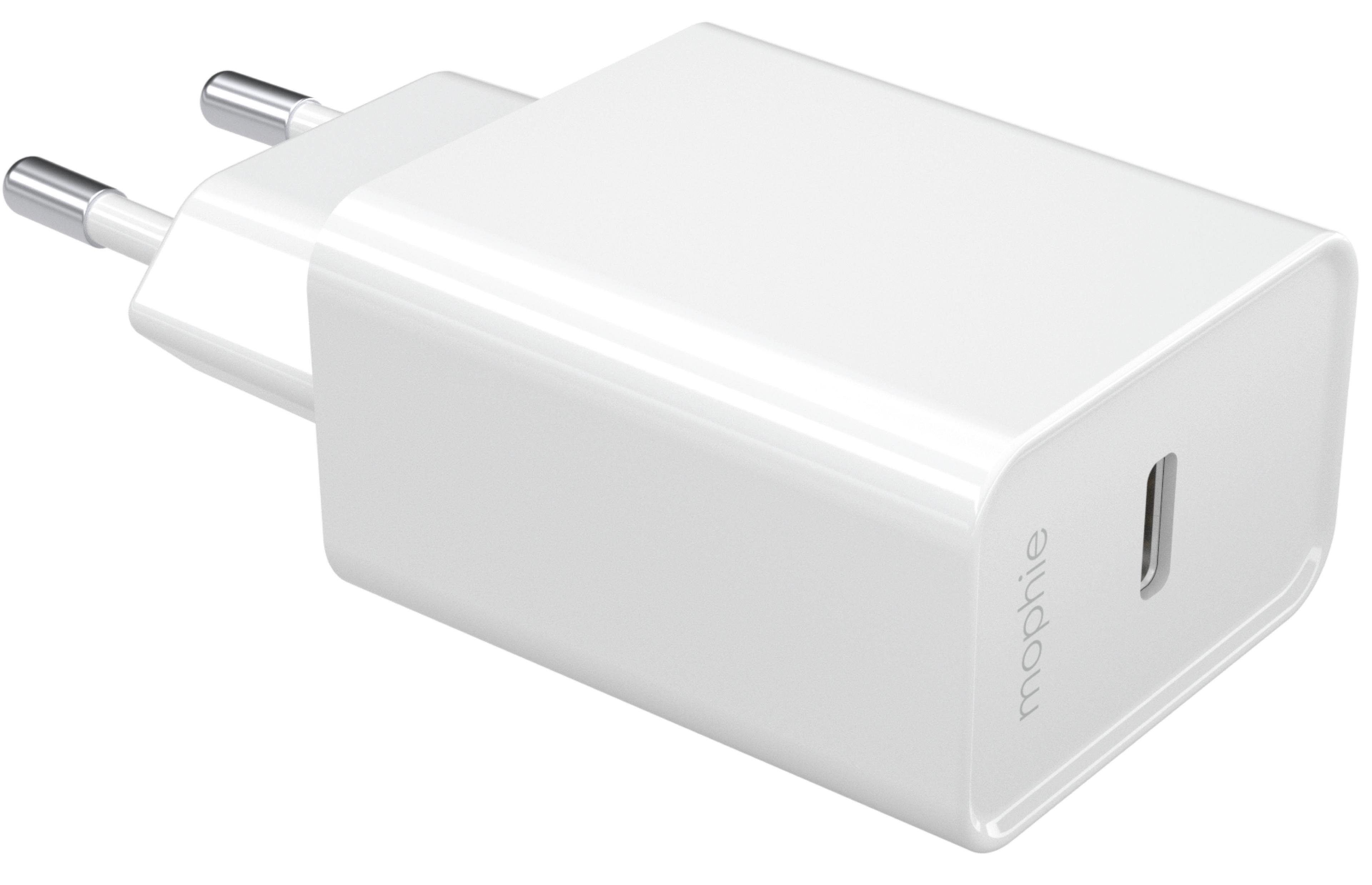 Mophie 20W USB-C Wall Charger White