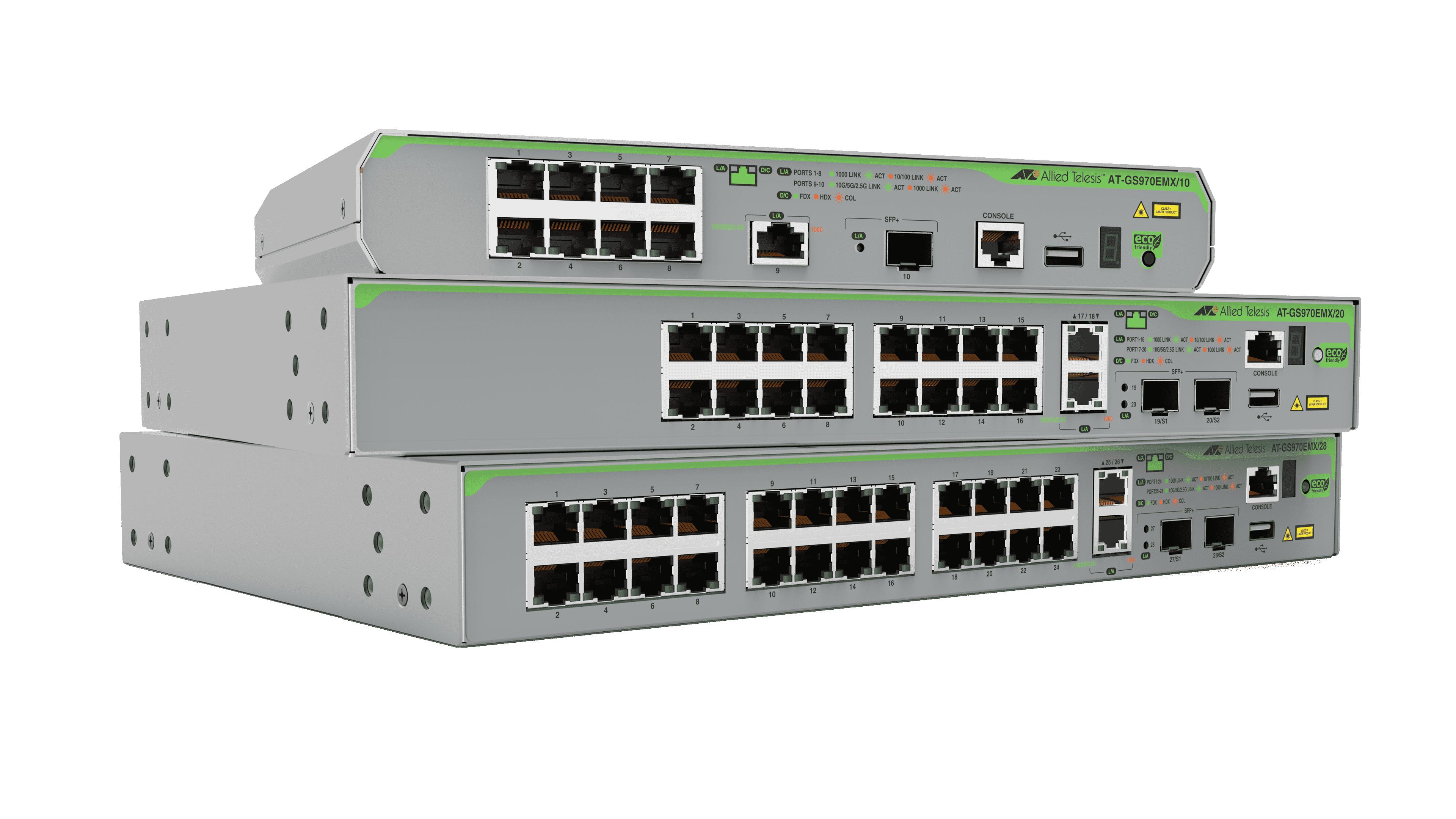 Prepínač Allied Telesis GS970EMX/20