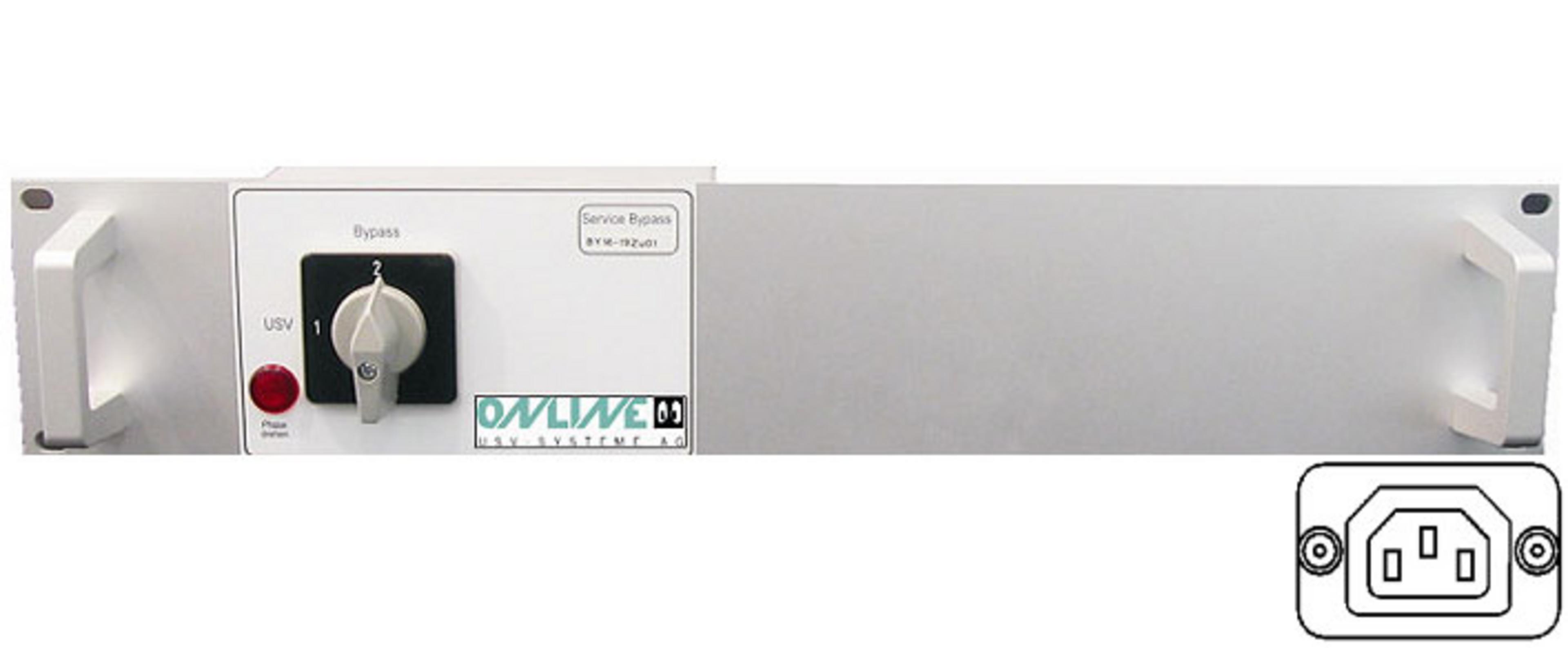 ONLINE Manual Bypass 2kVA Rack-mount
