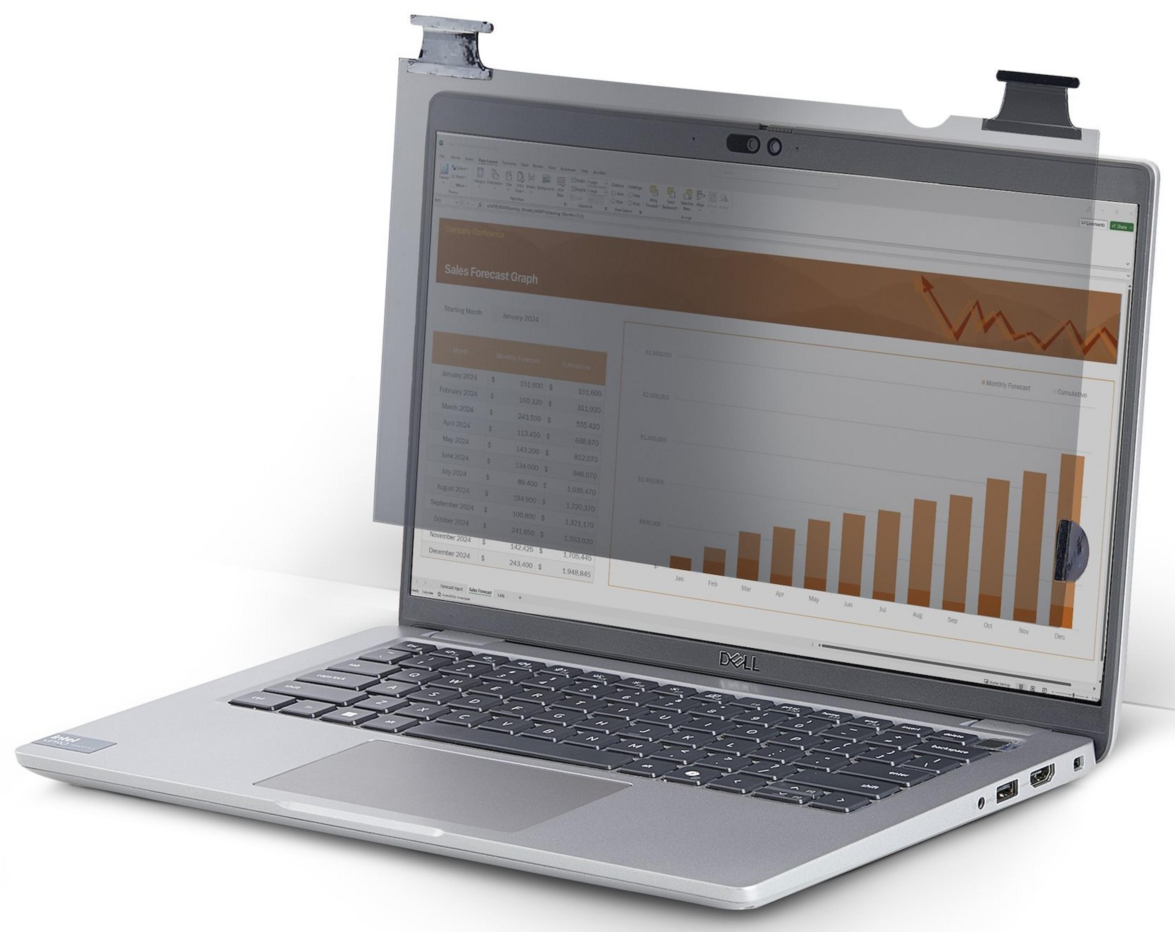 StarTech 14.1" Flip-Over Privacy Filter