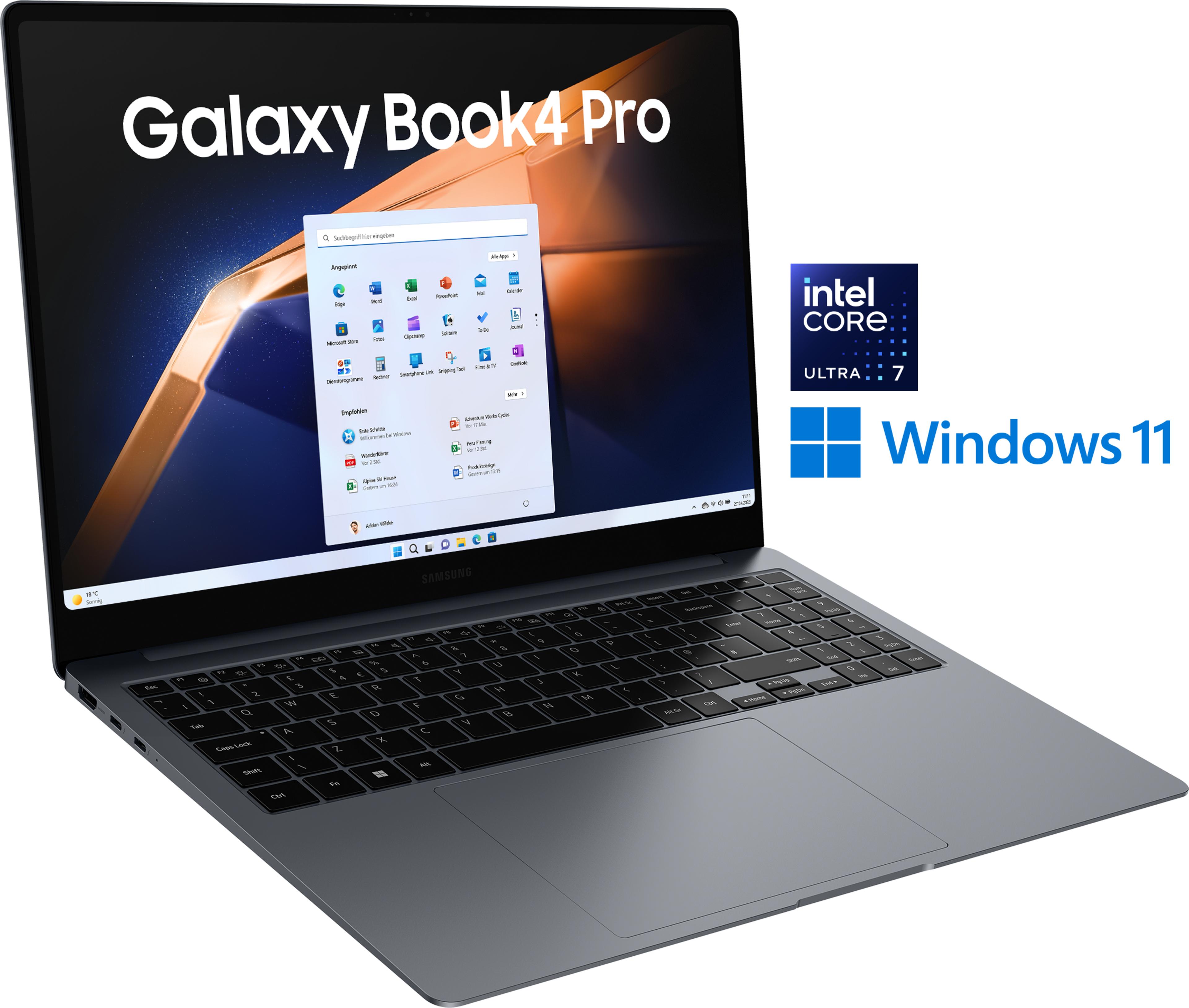 Samsung Book4 Pro 16" U7 16GB/1TB gray