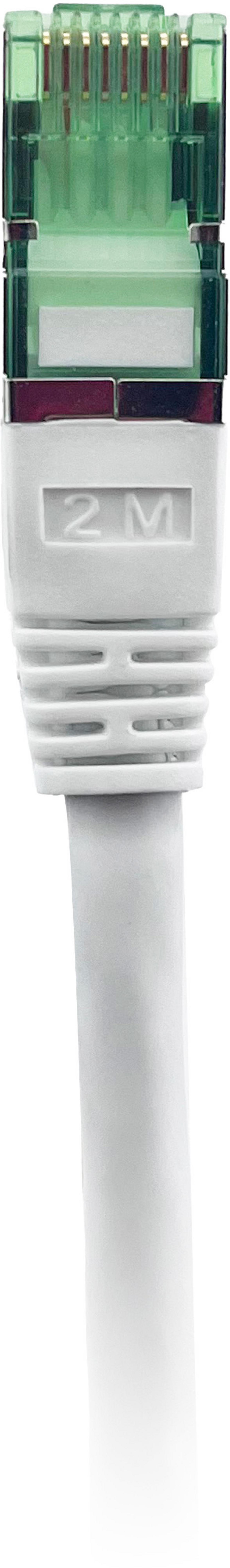 Cble patch GRS RJ45 S/FTP Cat6a 1,5m blc