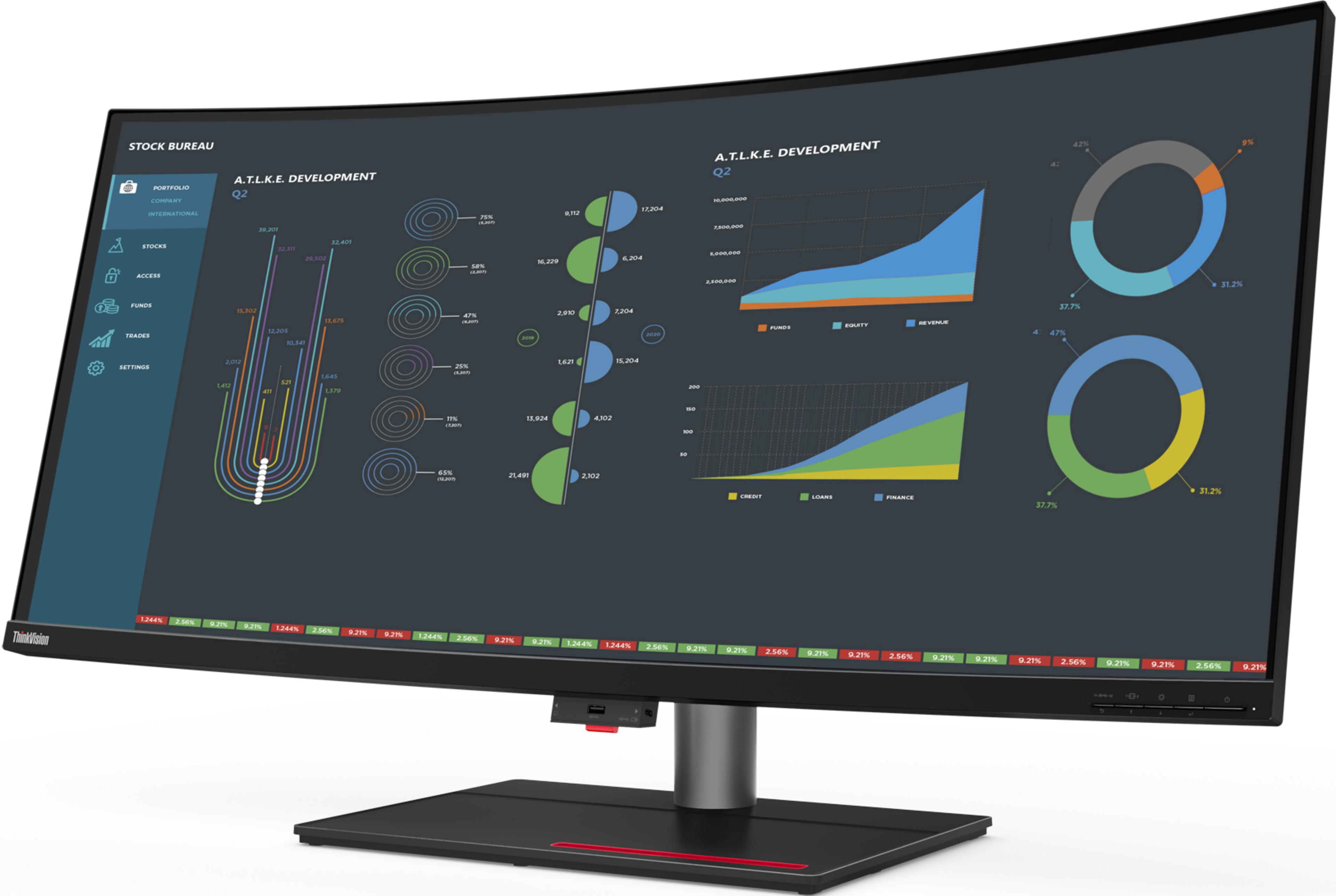 Lenovo ThinkVision P40w-20 Monitor