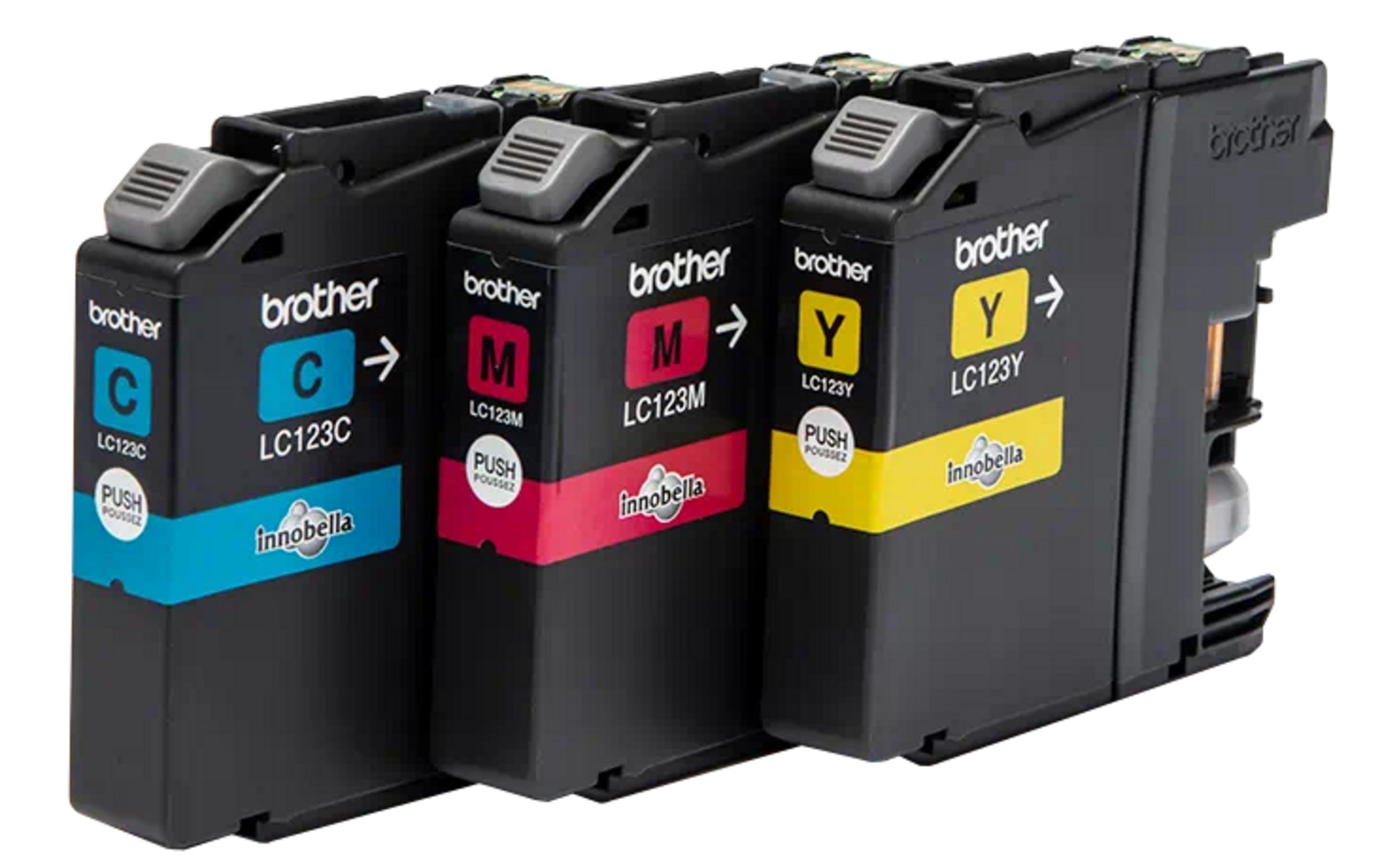 Brother LC-123 Ink C/Y/M