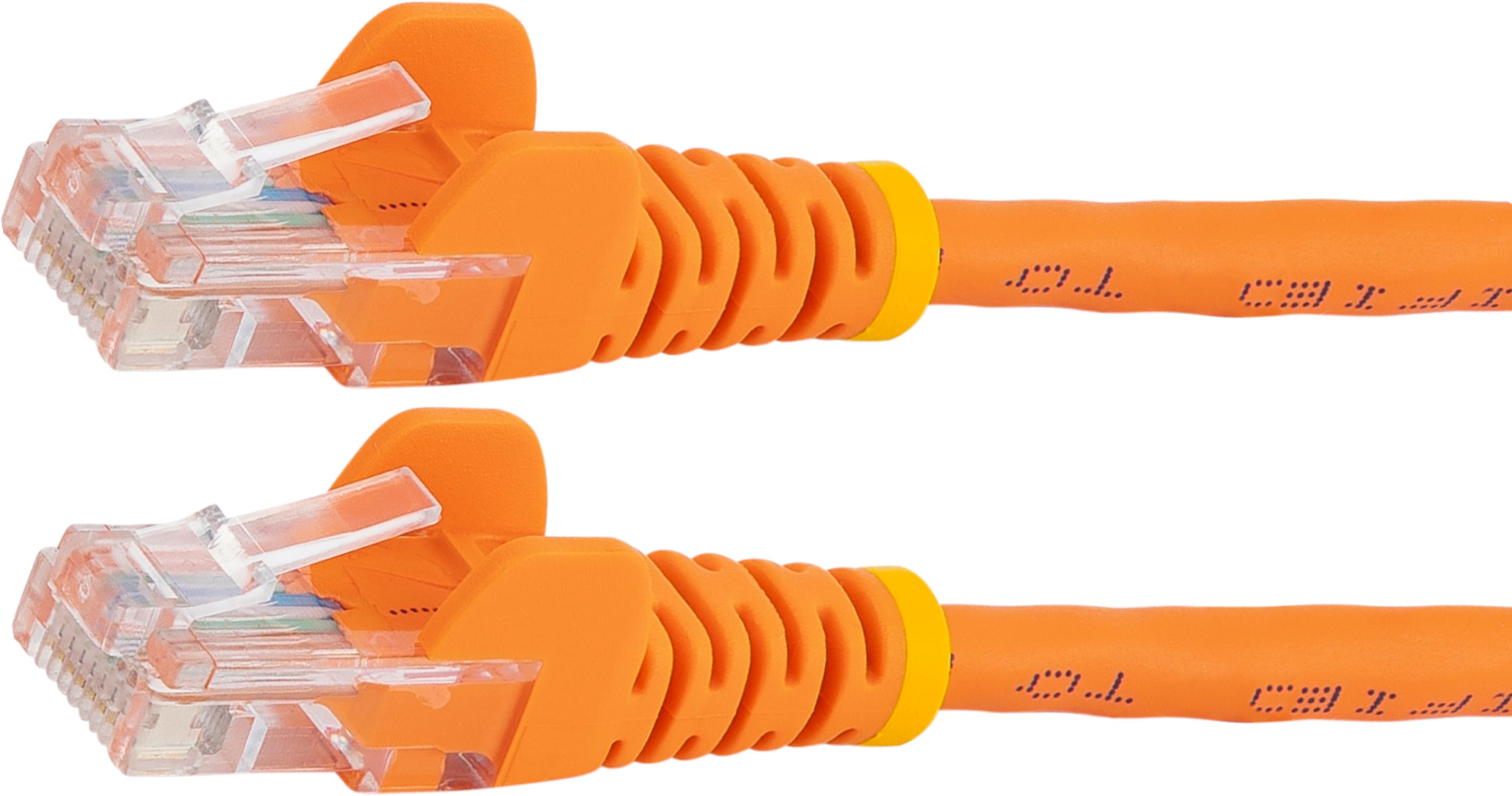 Patchkabel RJ45 U/UTP Cat5e 2 m orange