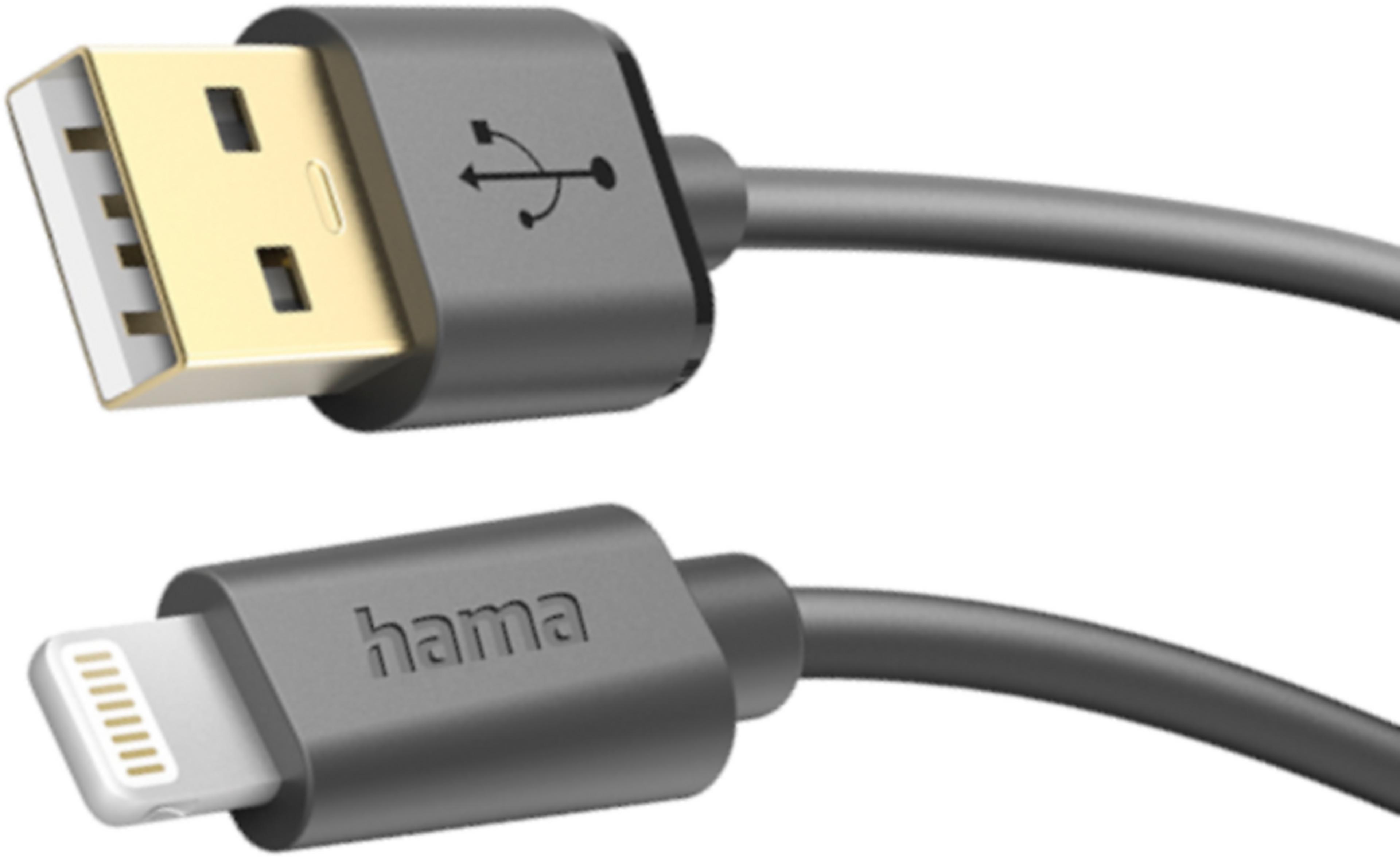 Hama USB-A Lightning Cable 3m