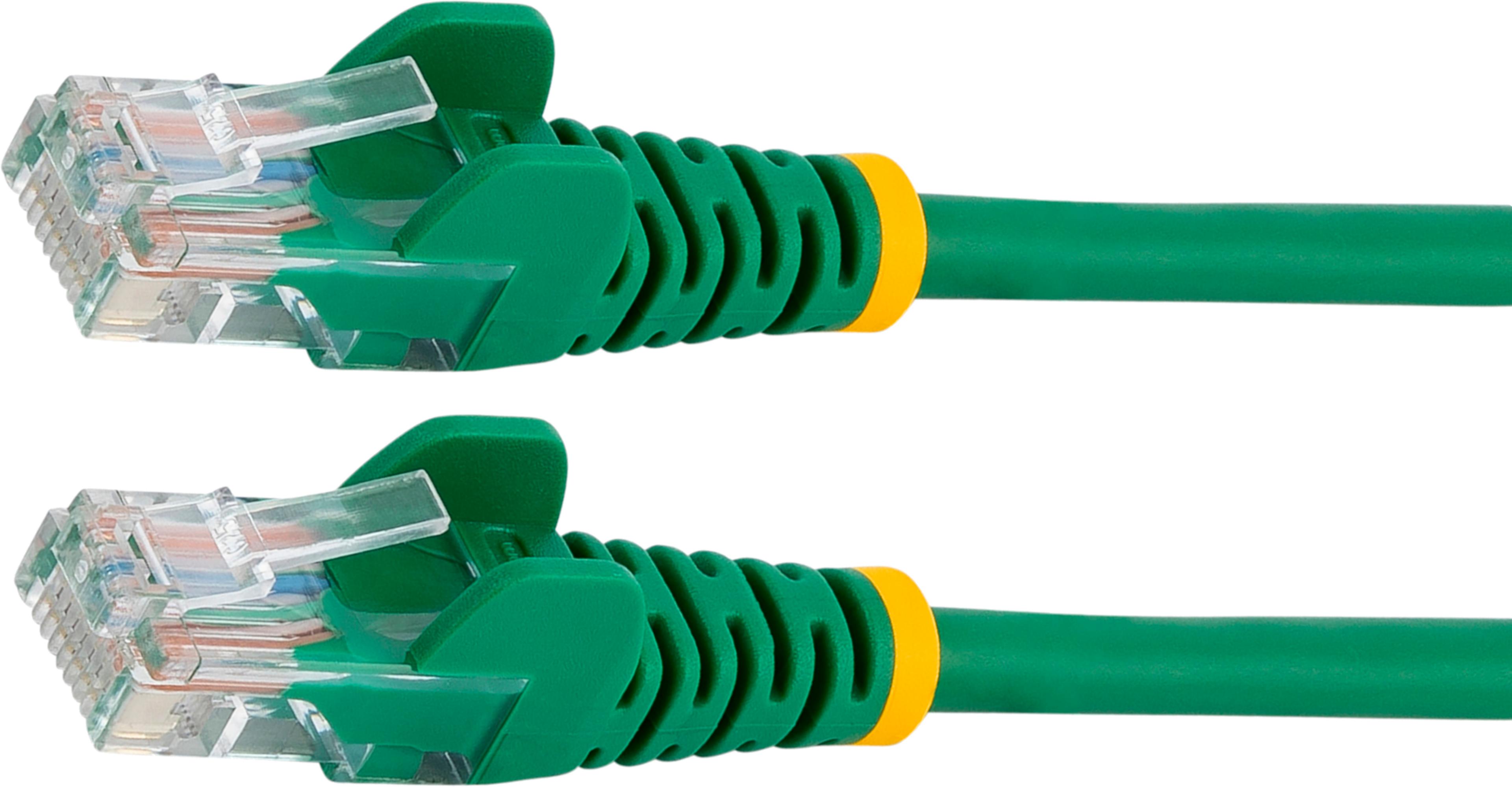 Patchcable RJ45 U/UTP Cat5e 0,5 m Green