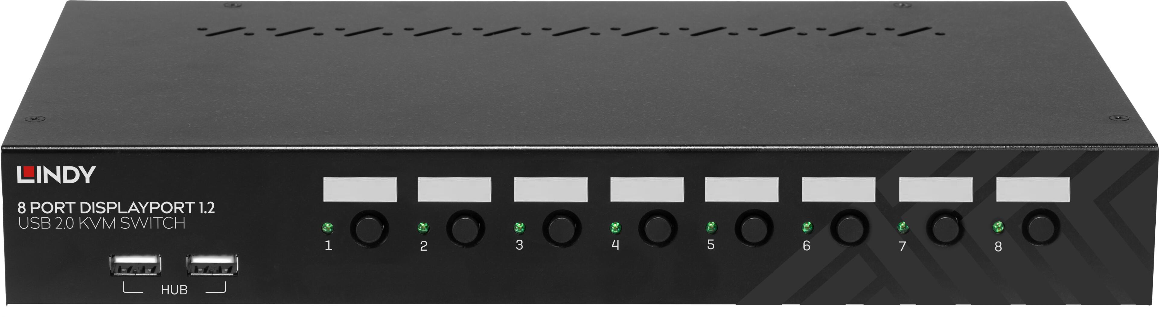 LINDY KVM Switch 8-port DisplayPort