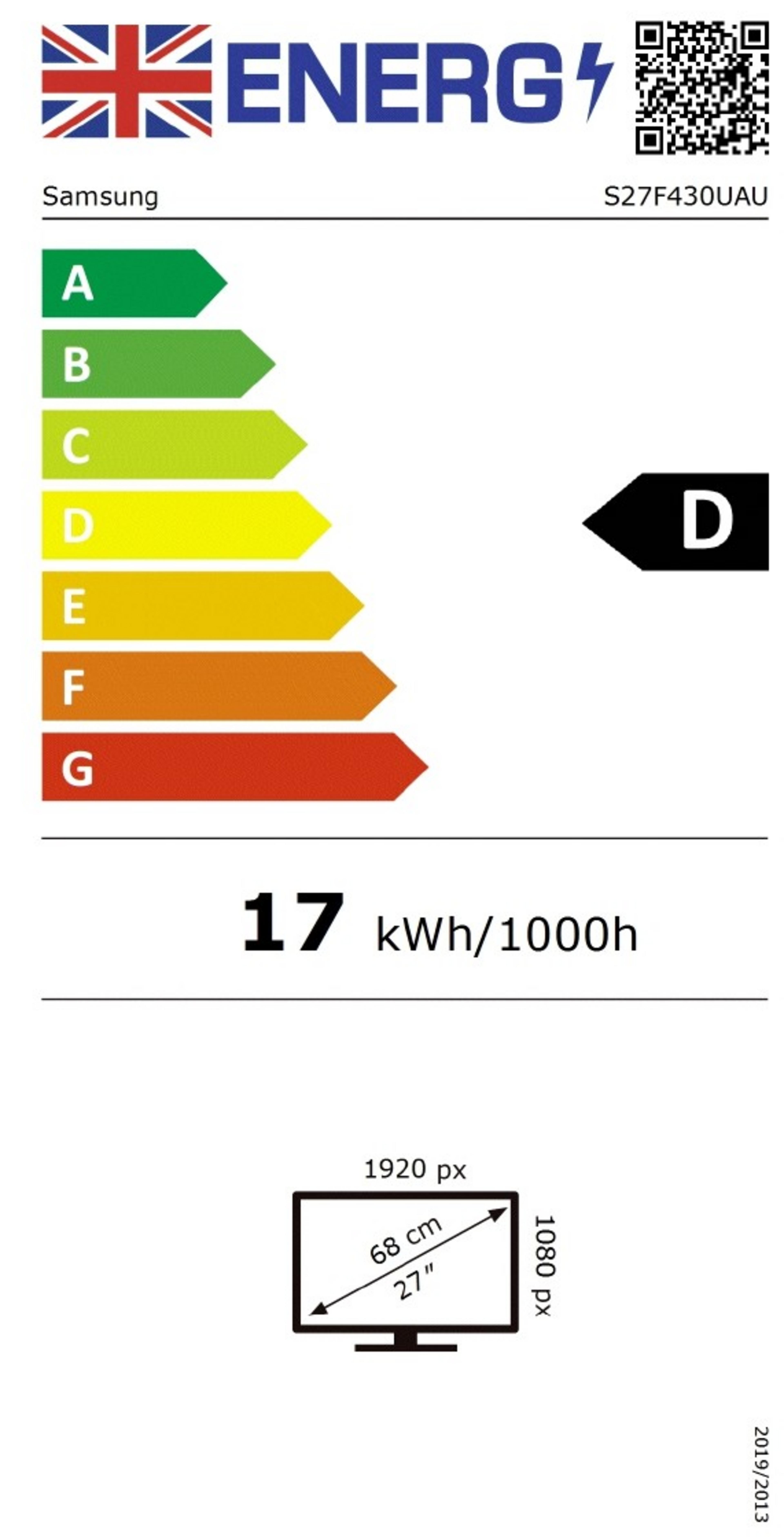 Samsung 27" S4 S43UF Full HD Monitor