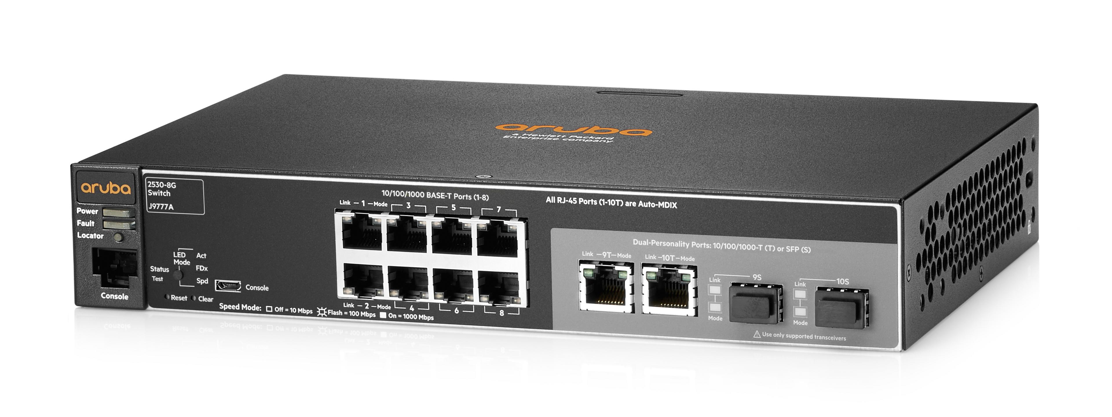 HPE Aruba 2530-8G Switch