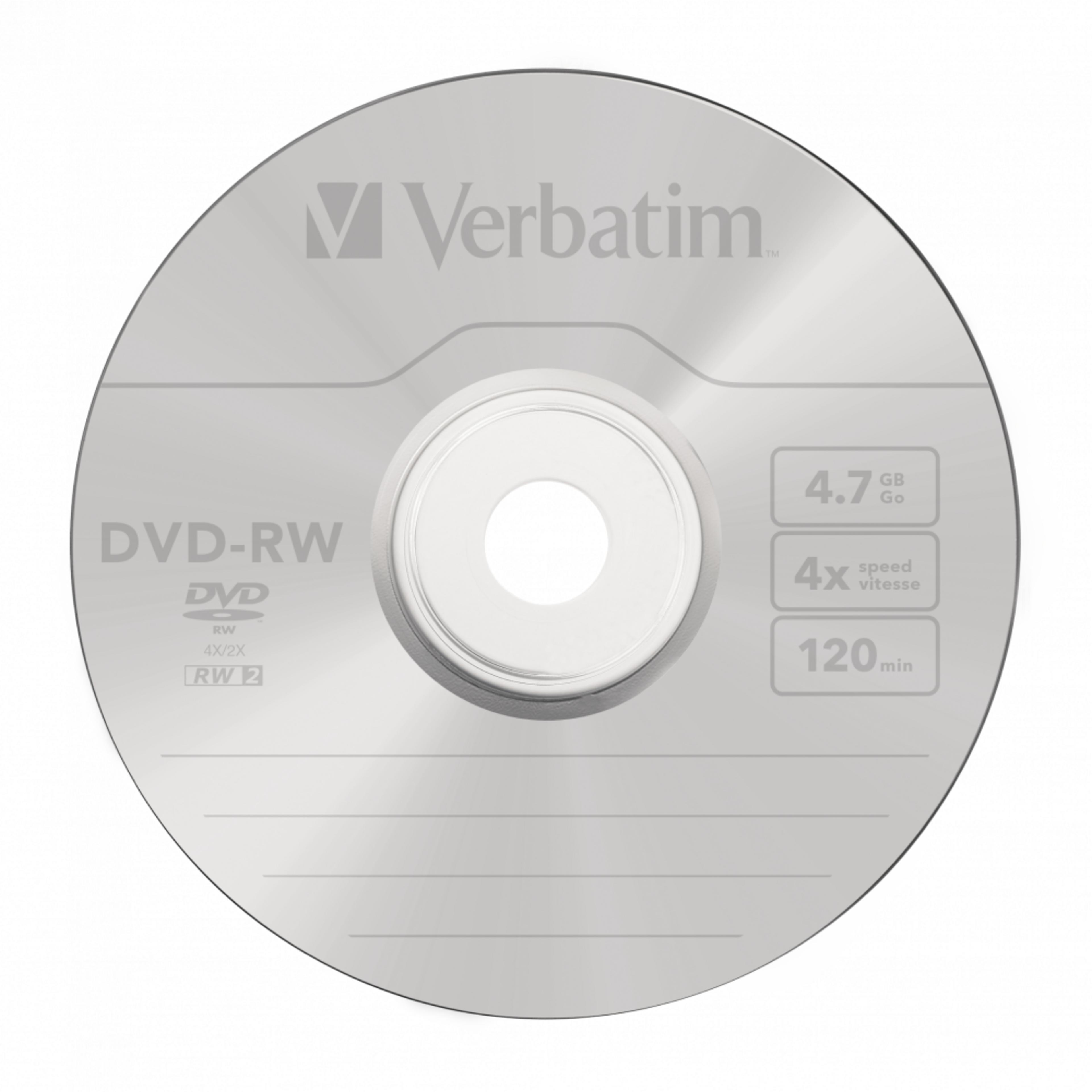 Verbatim DVD-RW 4.7GB 4x SP (10)