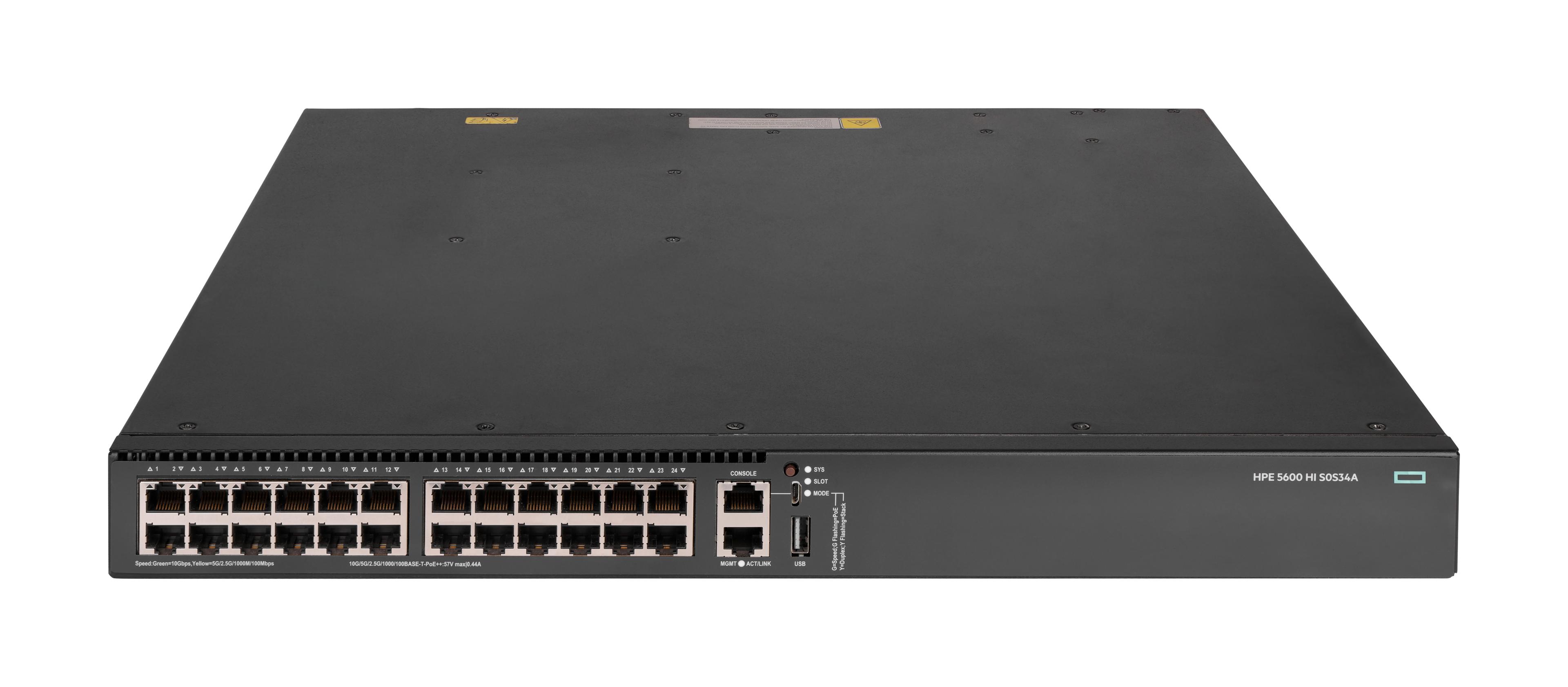 HPE 5600HI 24G PoE8 Switch