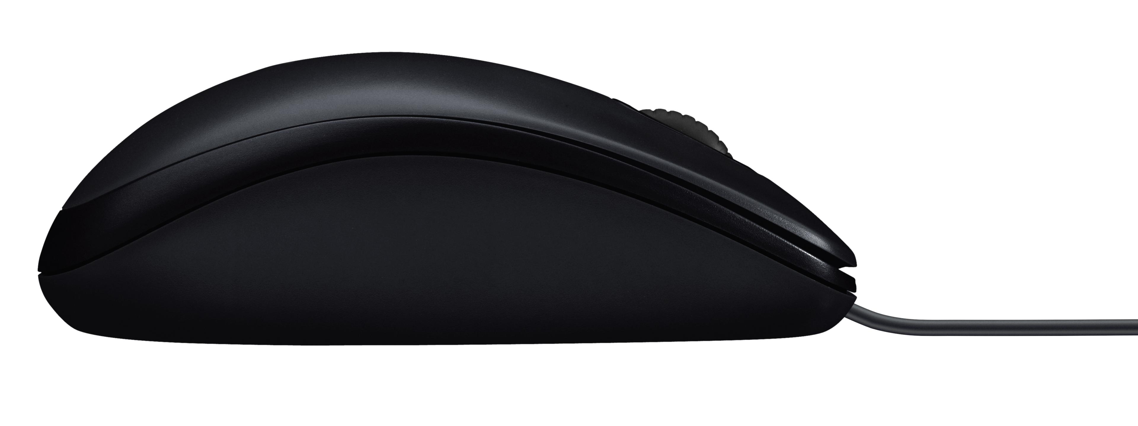 Logitech B100 Optical Mouse Black f. Bus