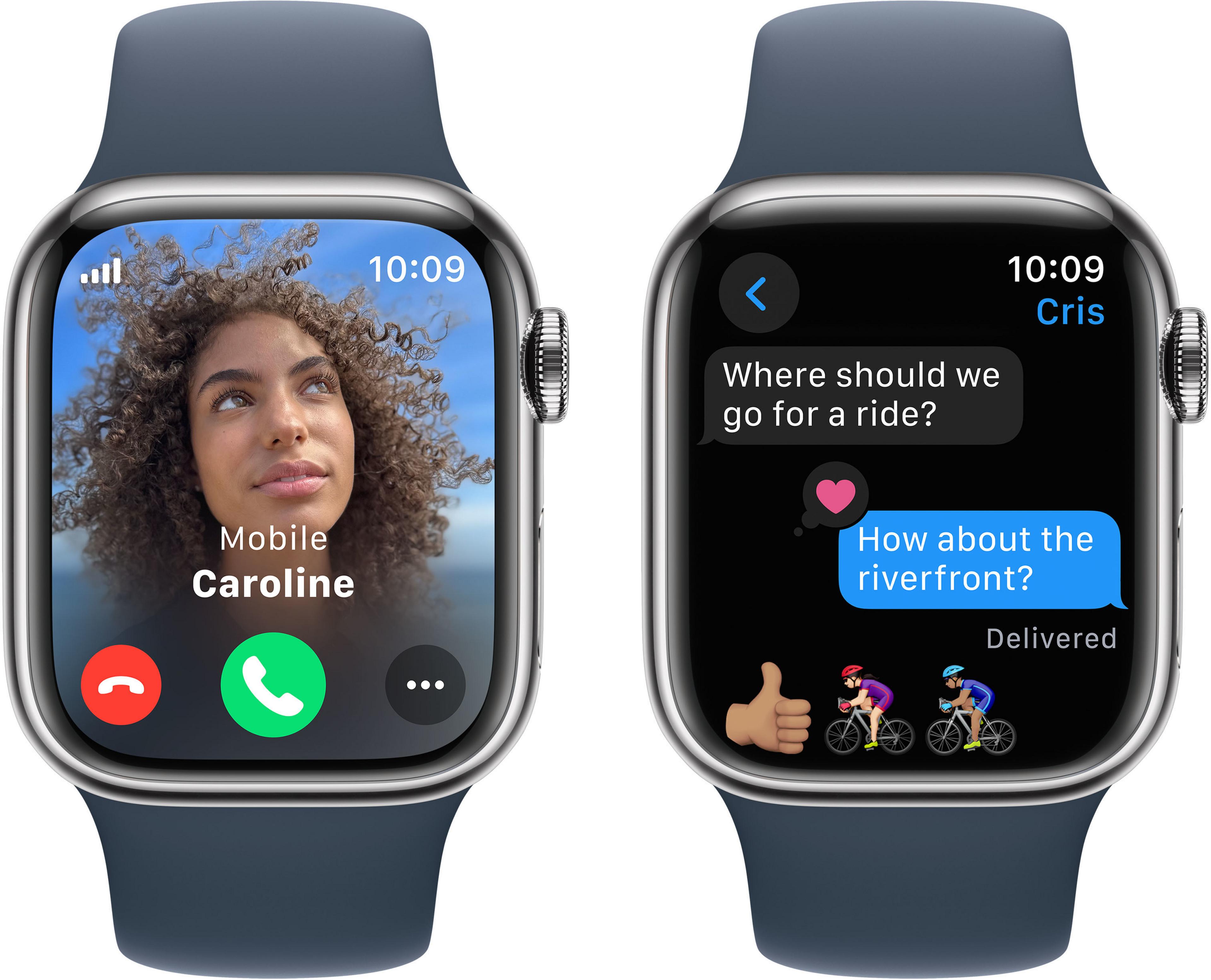 Apple Watch S9 9 LTE 41mm Steel Silver