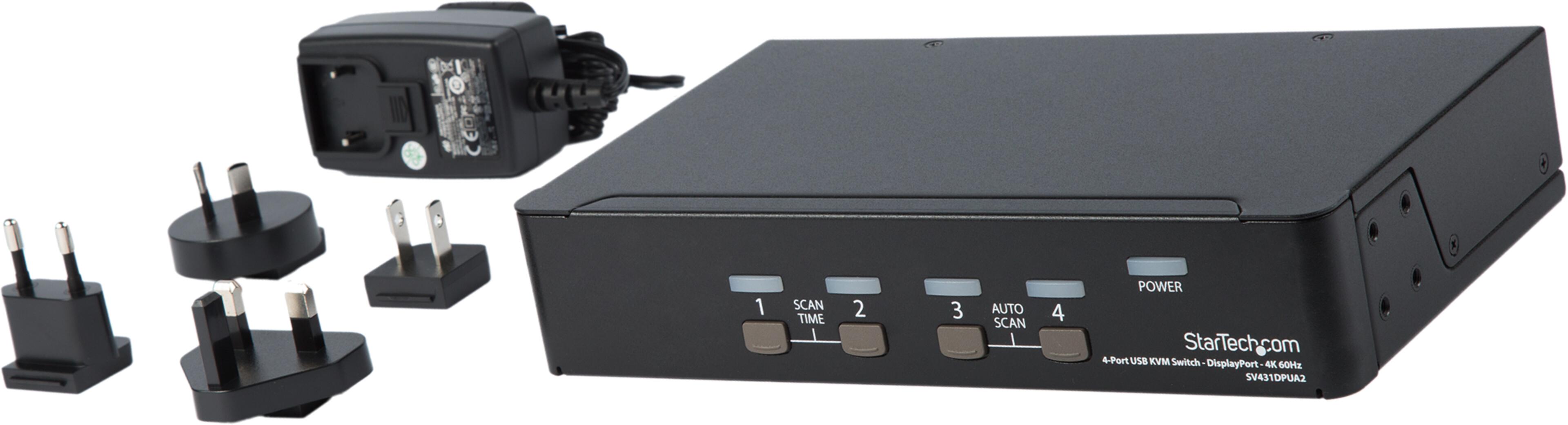 StarTech KVM Switch 4-port DisplayPort