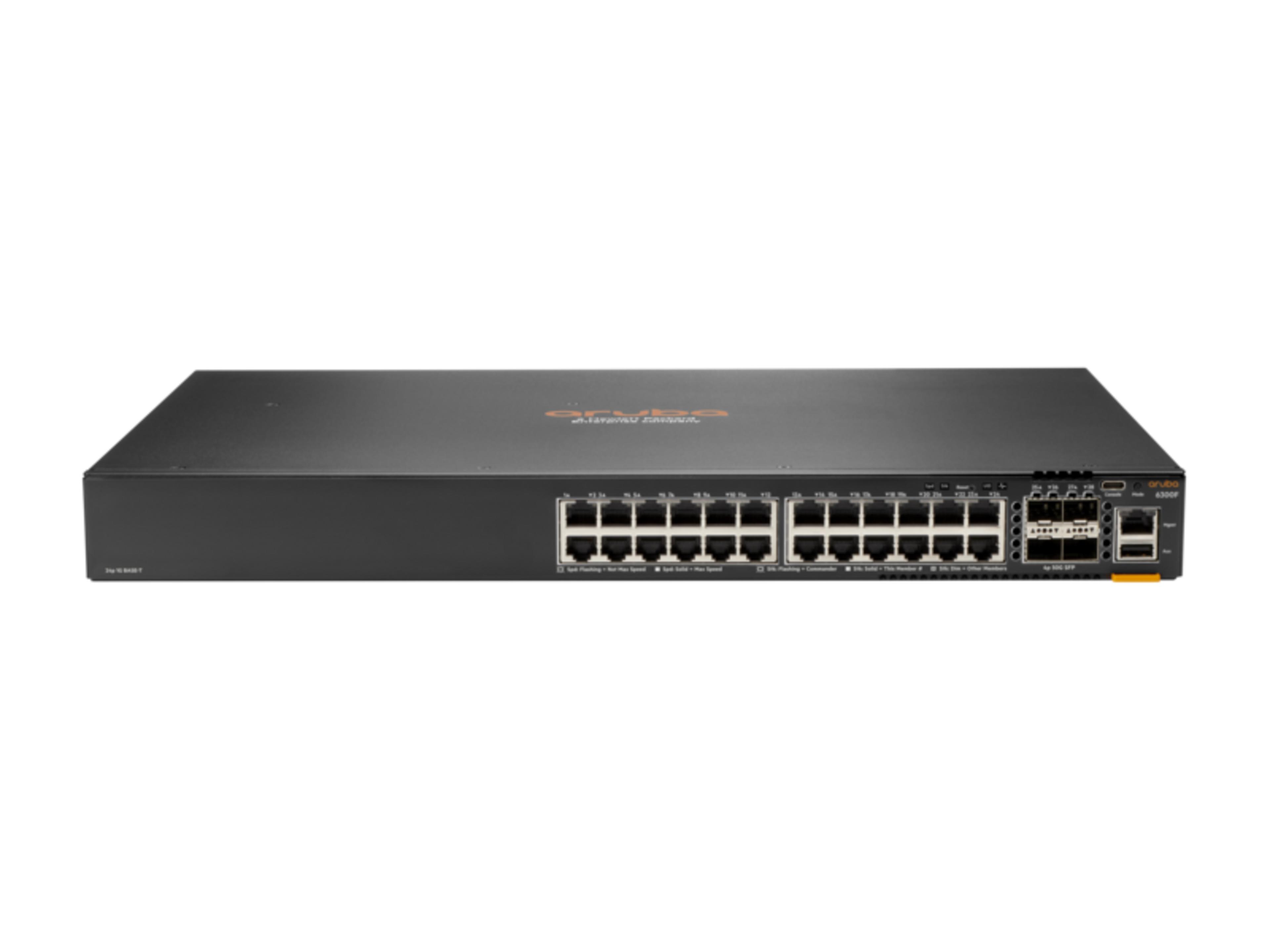 HPE Aruba 6300F 24G Switch