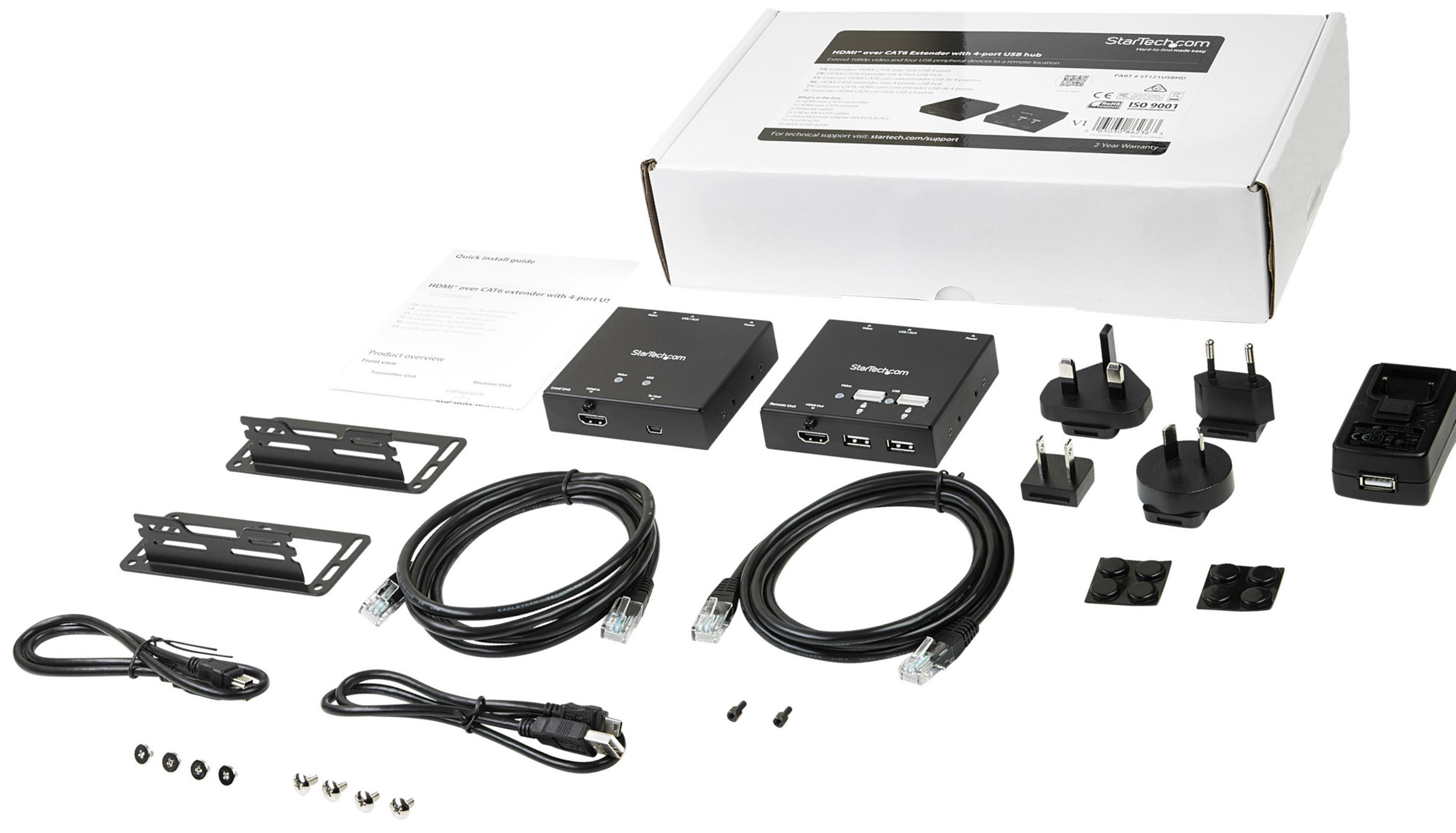 StarTech HDMI Cat5e KVM Extender 50m