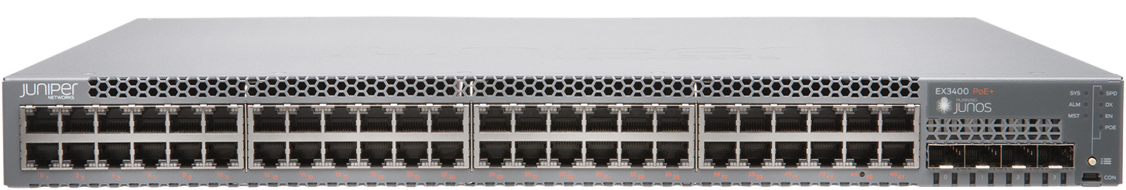 Juniper EX3400-48P PoE Switch
