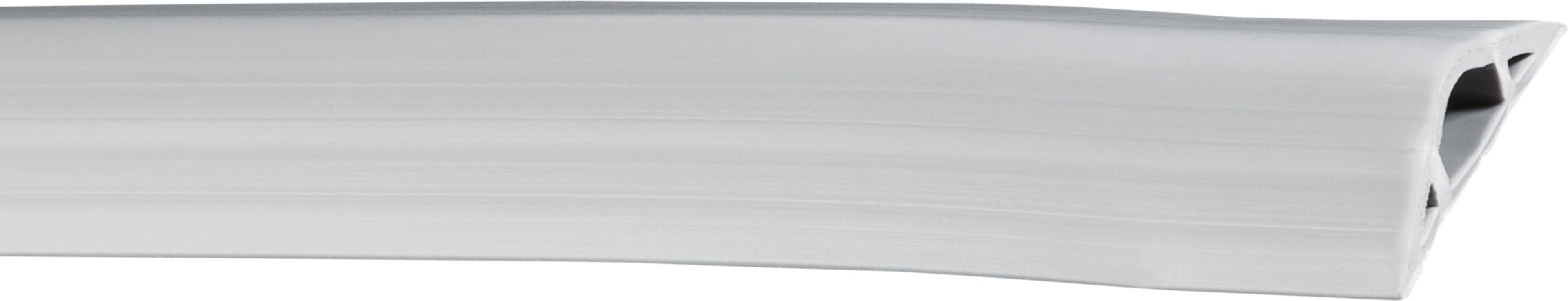 Canalina semirotonda 30x10 mm 1,8 m gri.